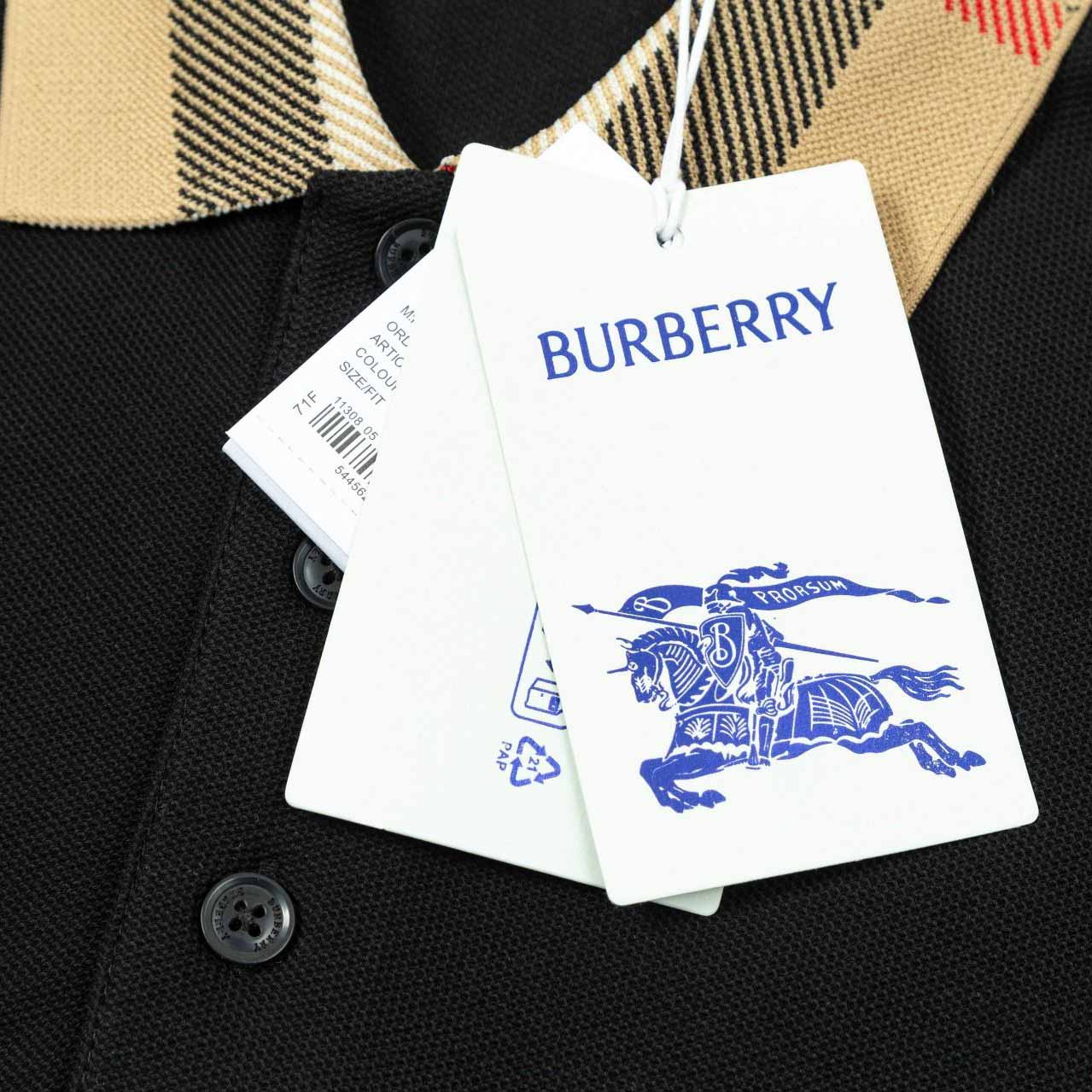 Burberry Cotton Polo Shirt - DopestKickz
