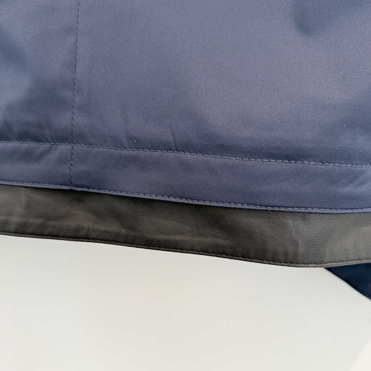 Hermes Reversible Zipped Hooded Jacket With Leather Detail - DopestKickz