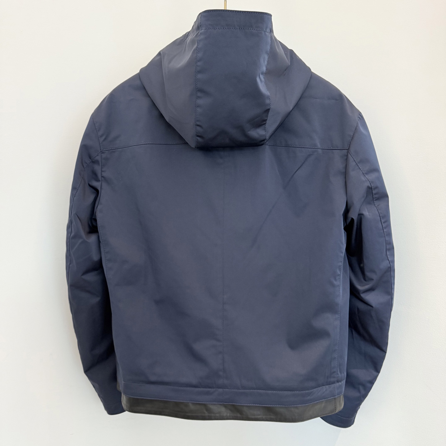 Hermes Reversible Zipped Hooded Jacket With Leather Detail - DopestKickz