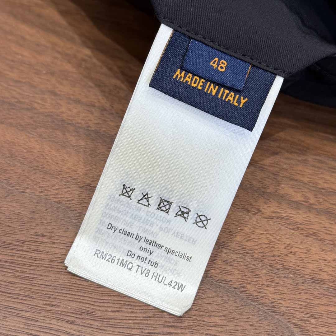 Louis Vuitton Leather Mix Windbreaker   1AJBS9 - DopestKickz