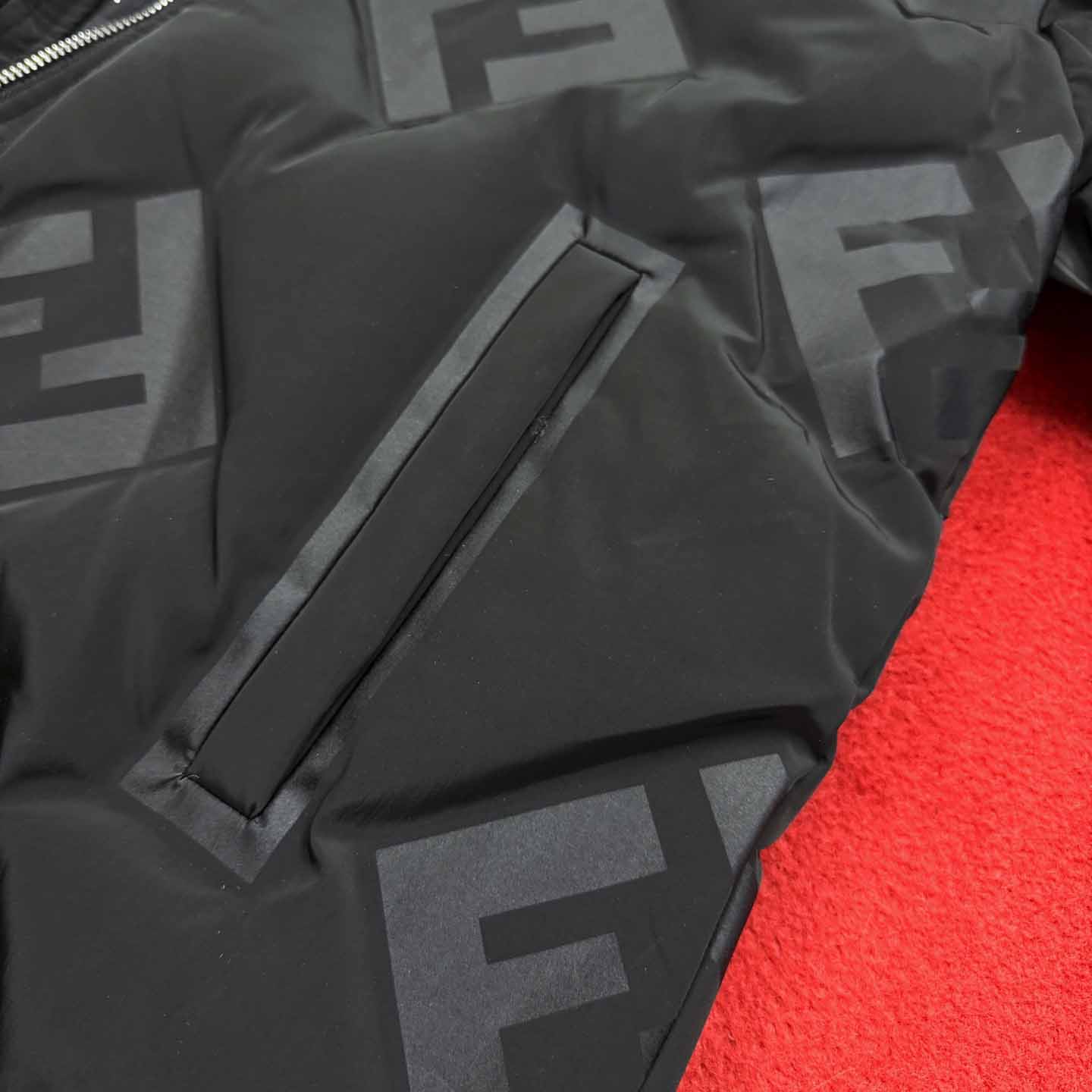  Fendi FF-pattern Down Jacket  - DopestKickz