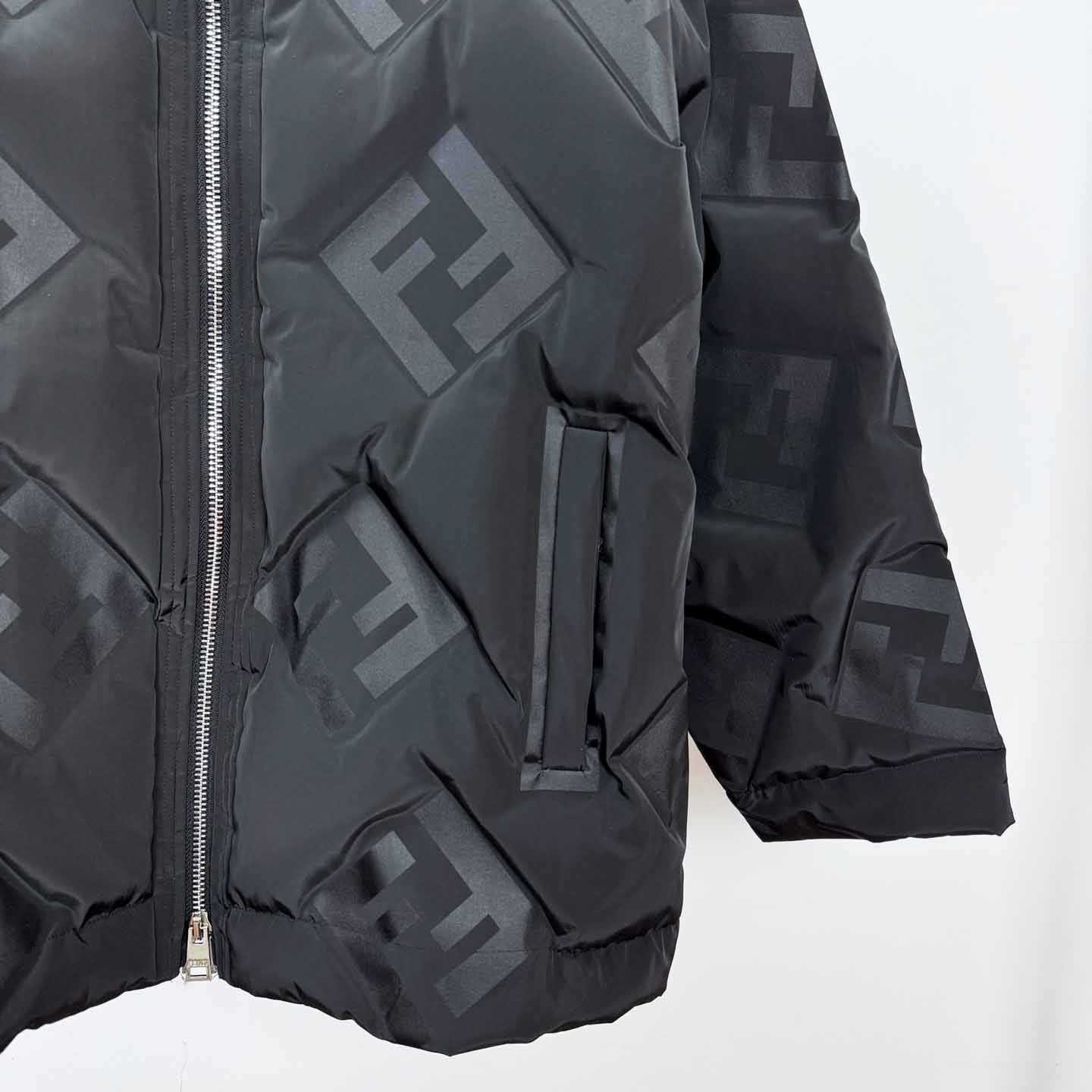  Fendi FF-pattern Down Jacket  - DopestKickz