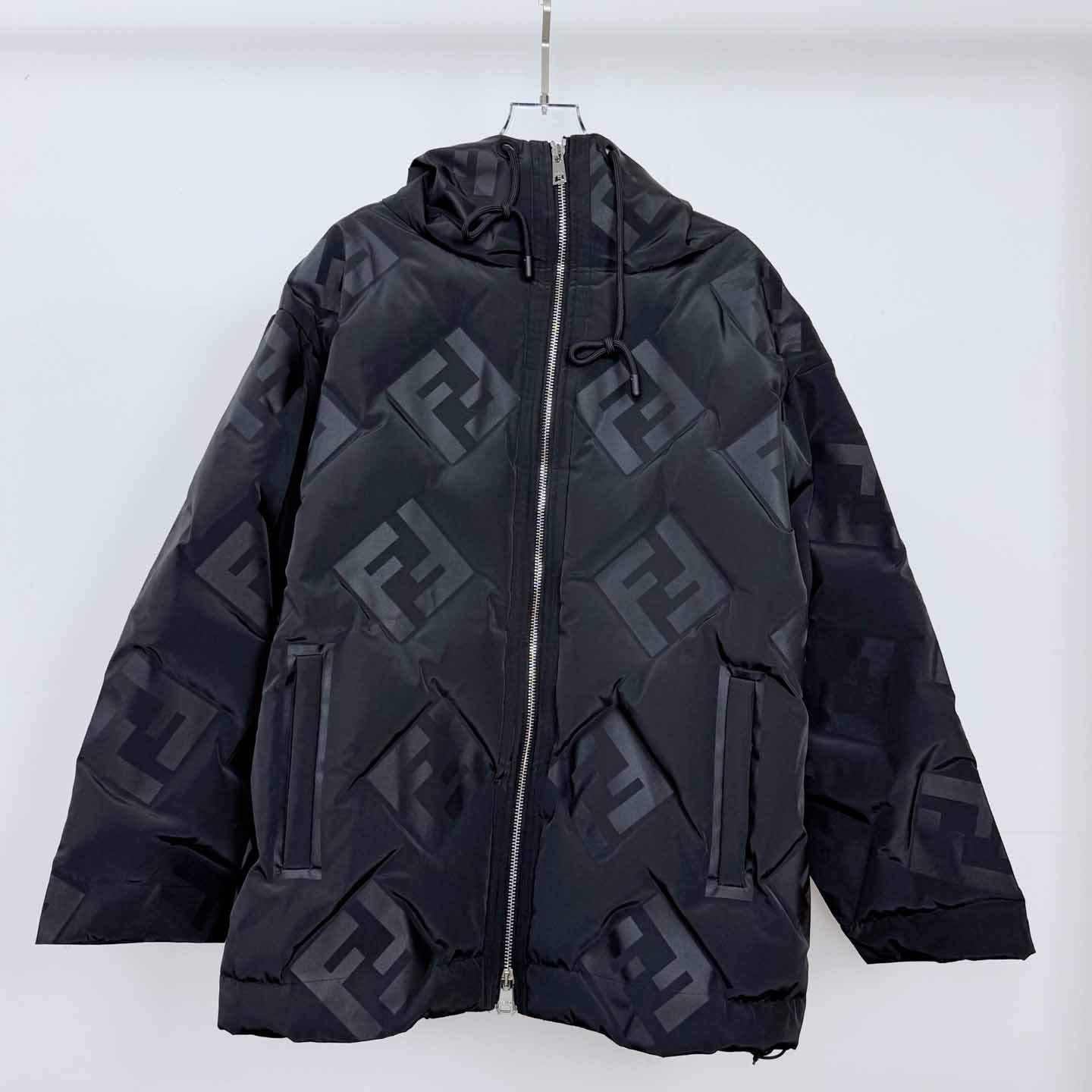  Fendi FF-pattern Down Jacket  - DopestKickz