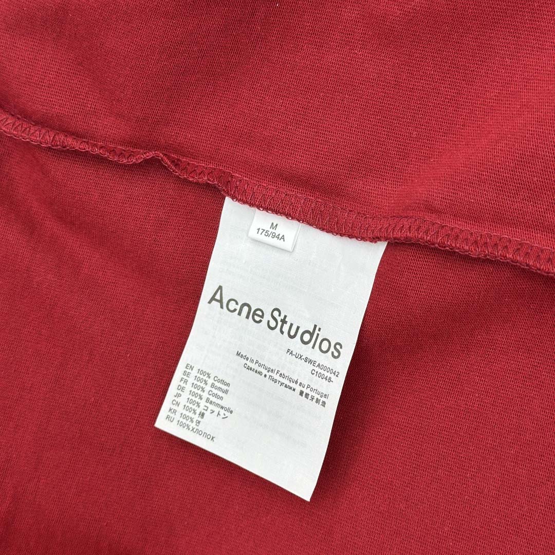 Acne Studios Logo T-shirt  - DopestKickz