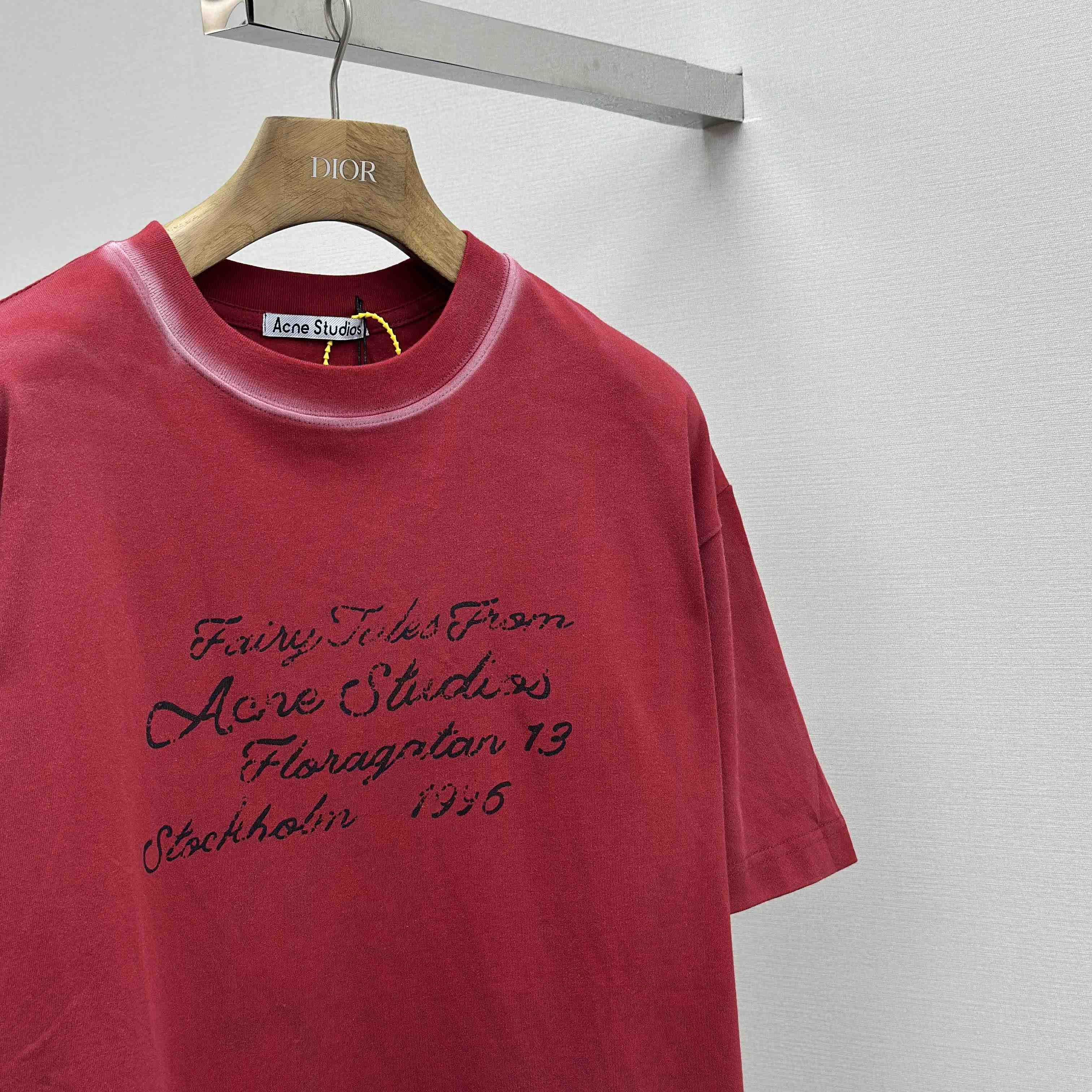 Acne Studios Logo T-shirt  - DopestKickz