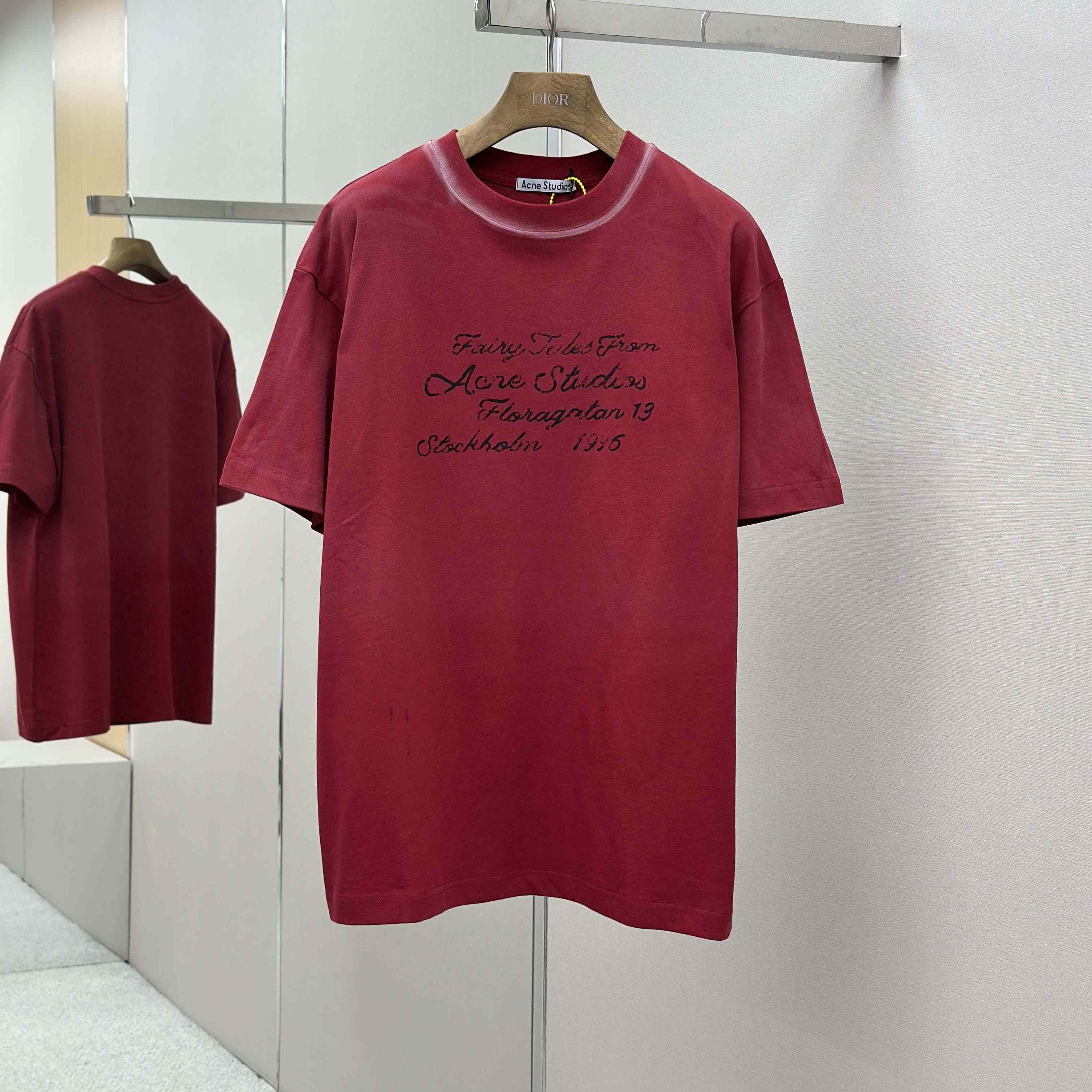 Acne Studios Logo T-shirt  - DopestKickz