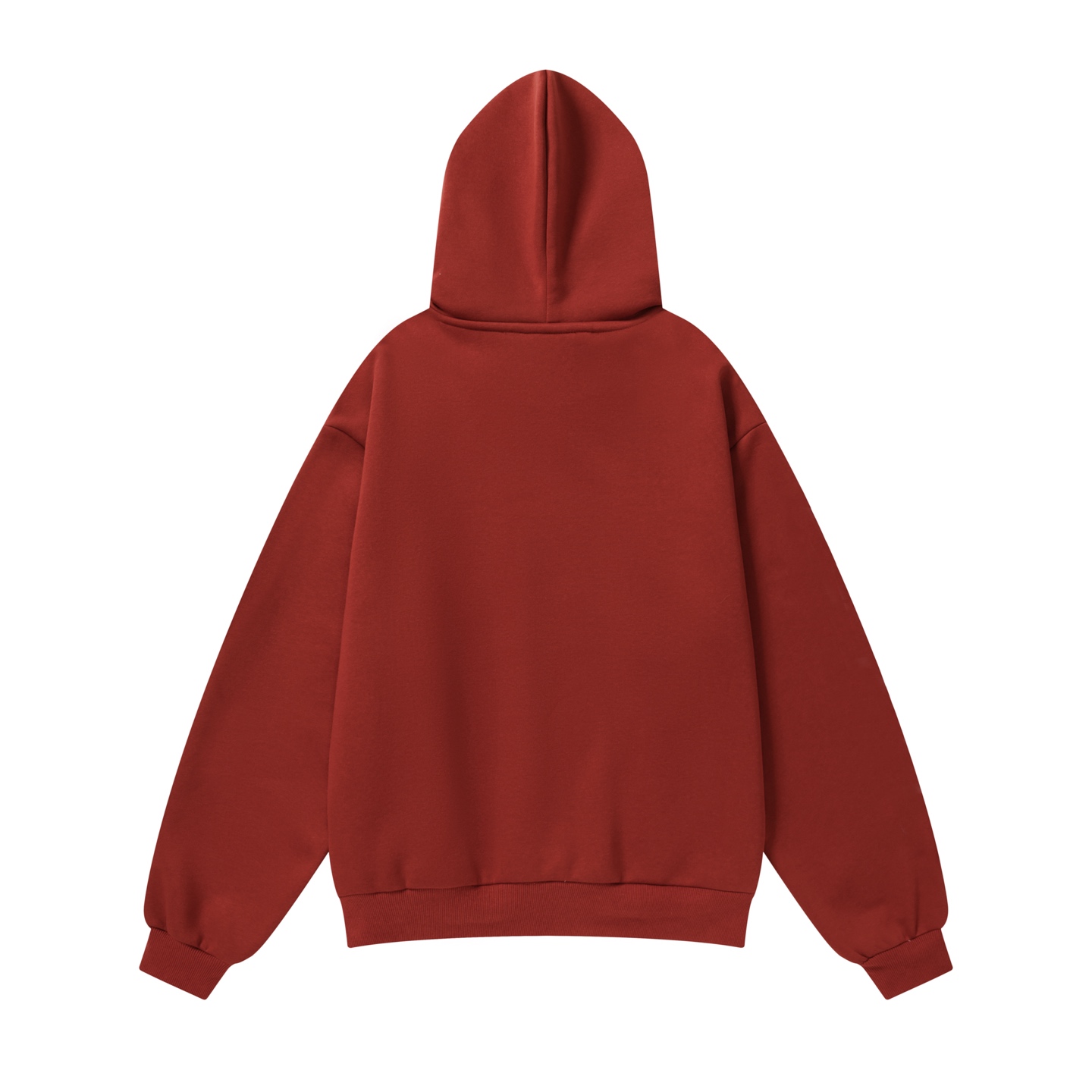 Fear of God Essentials Crimson Cropped Relaxed Hoodie - DopestKickz