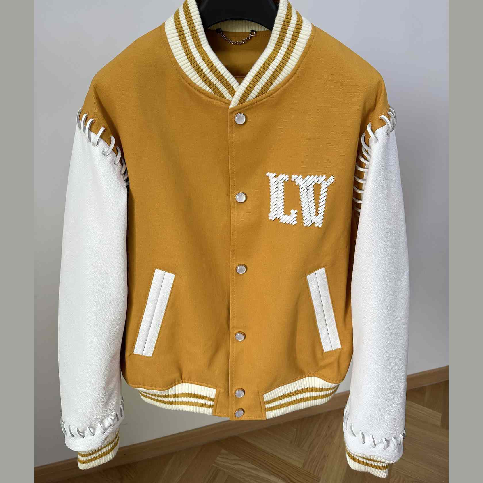 Louis Vuitton Embroidered Varsity Blouson - DopestKickz