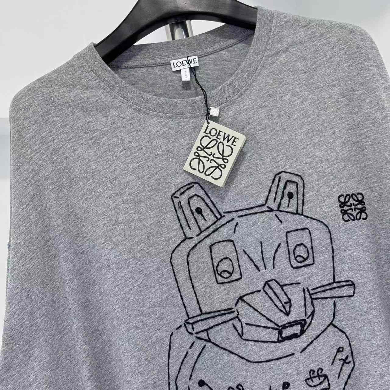 Loewe Long Sleeve T-shirt In Cotton - DopestKickz