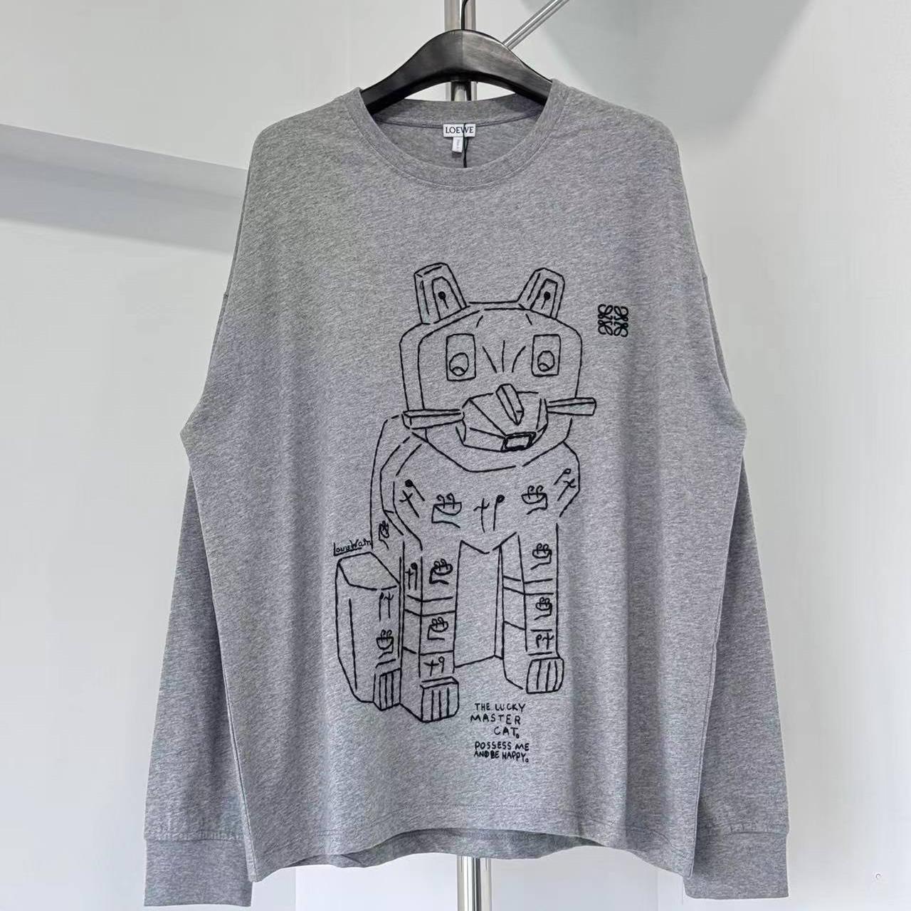 Loewe Long Sleeve T-shirt In Cotton - DopestKickz