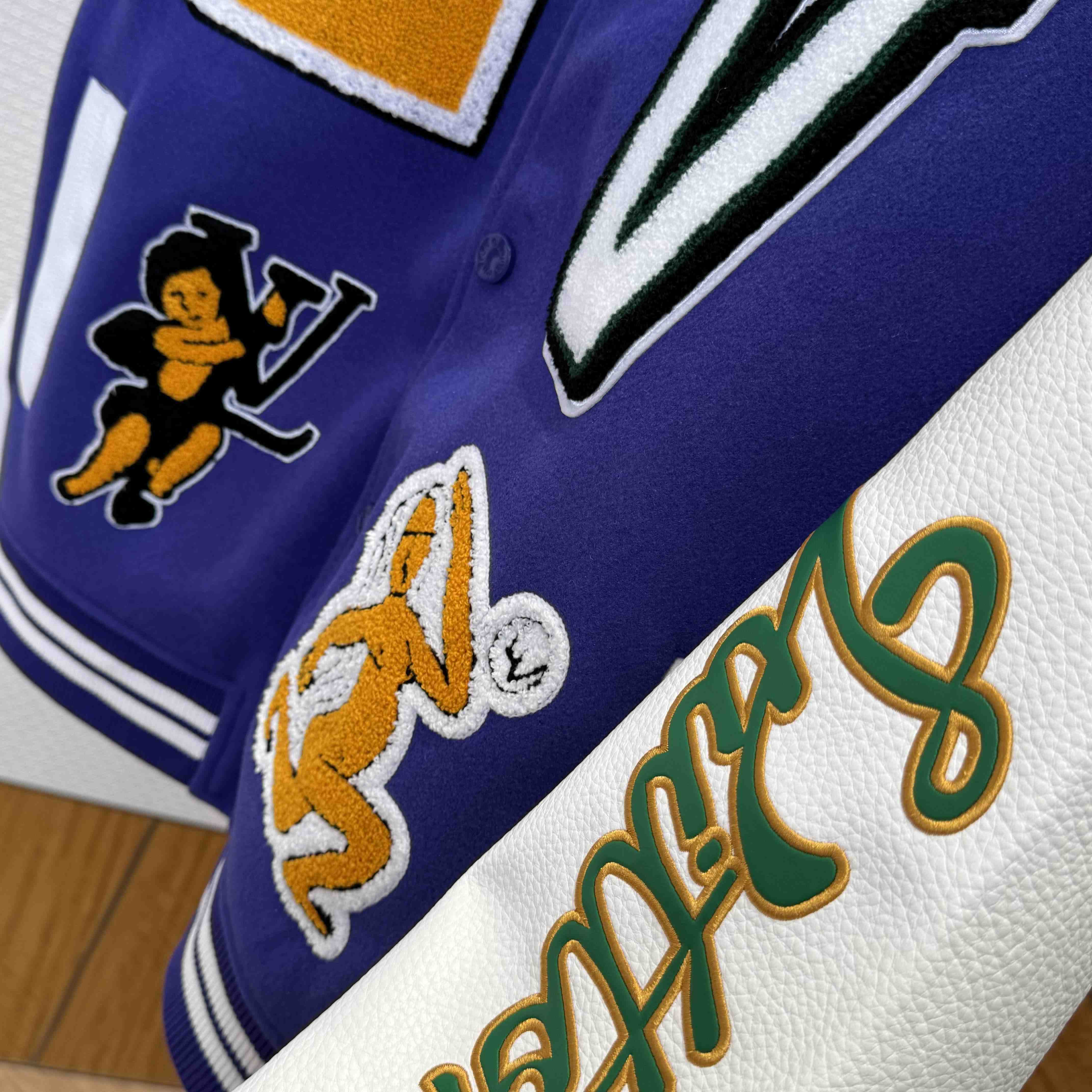 Louis Vuitton Varsity Jacket  - DopestKickz