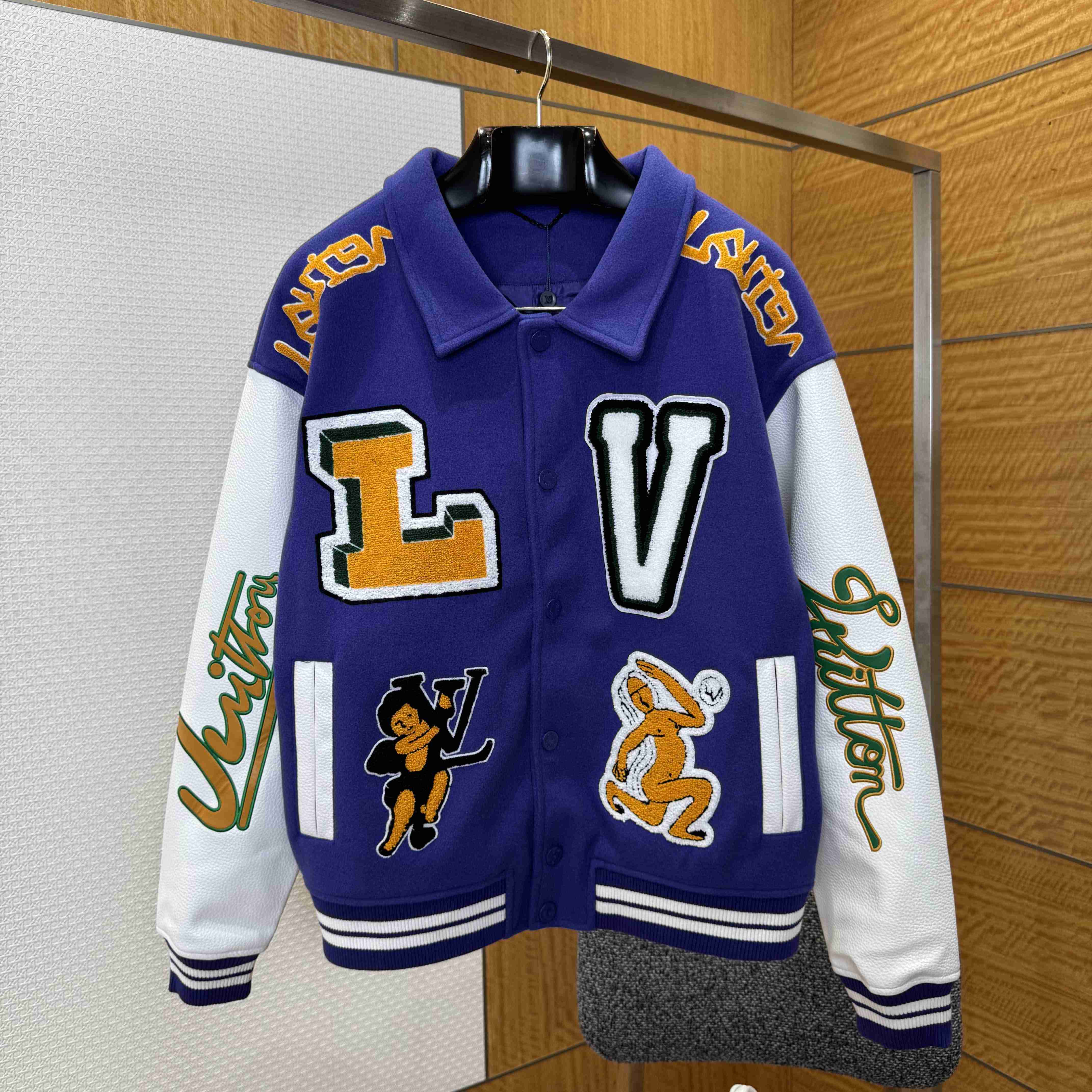 Louis Vuitton Varsity Jacket  - DopestKickz