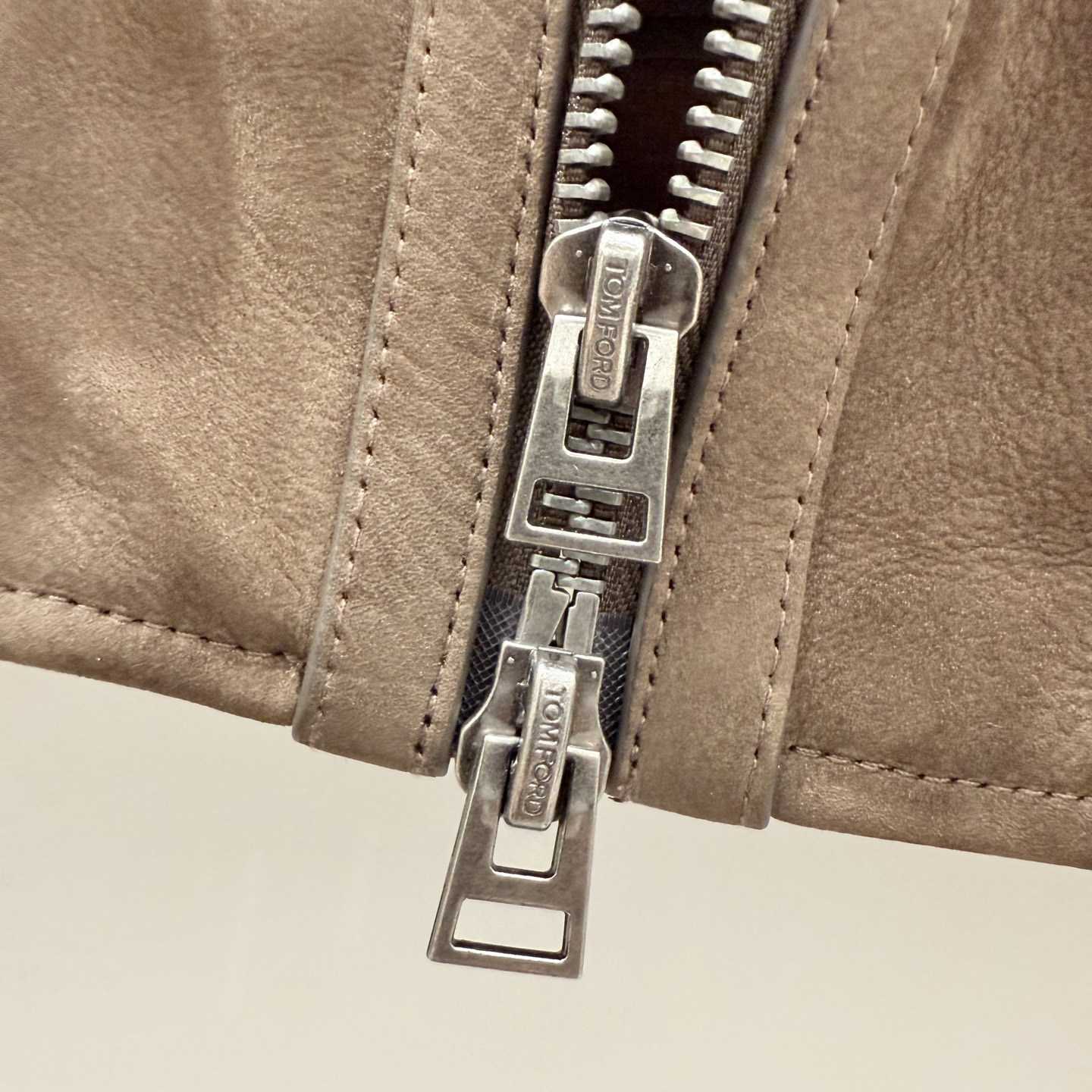 Tom Ford Men's Suede Bomber Jacket - DopestKickz