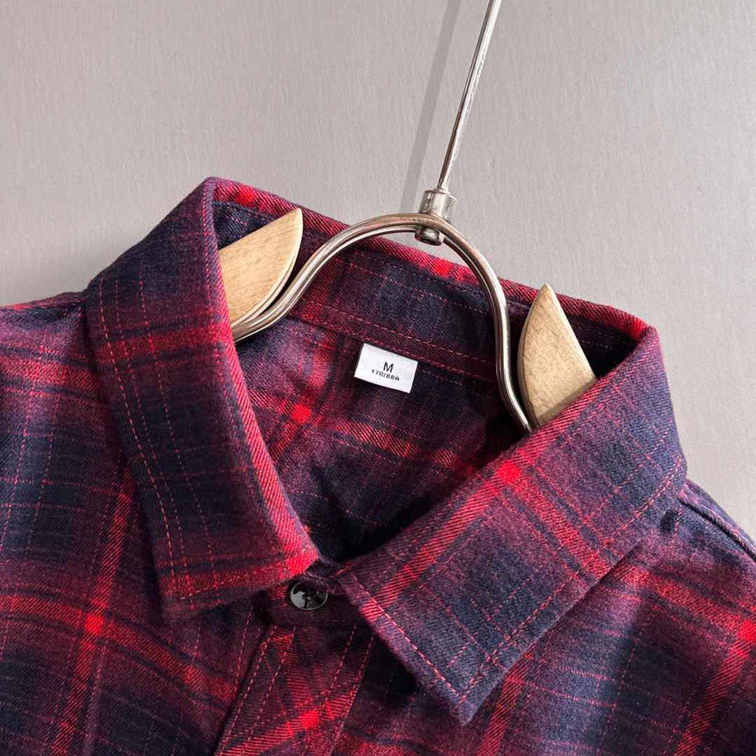Moncler Checked Cotton Shirt - DopestKickz