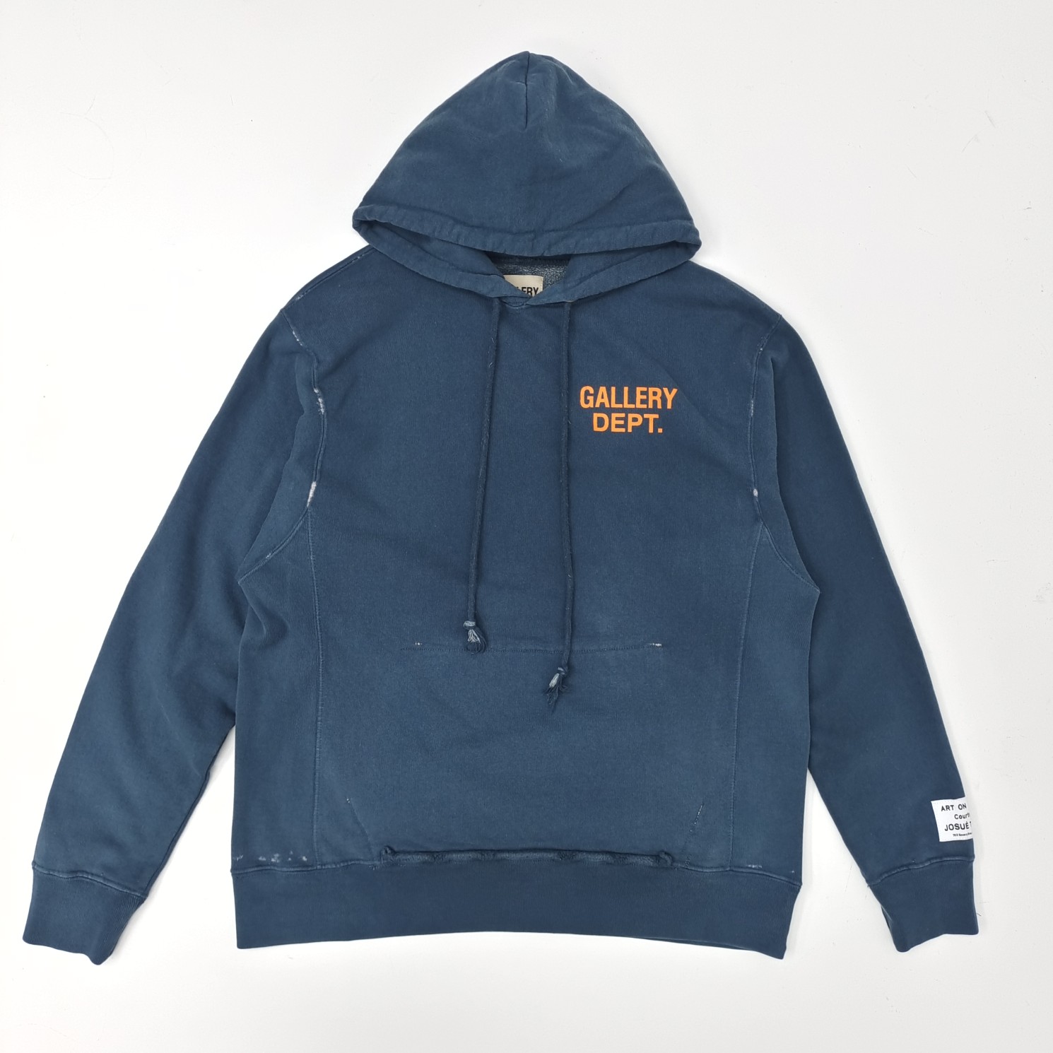 Gallery Dept. Reversible French Logo Hoodie Navy Men's - US - DopestKickz