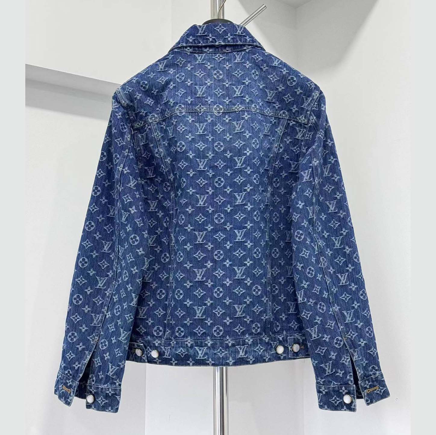 Louis Vuitton Monogram Denim Jacket - DopestKickz
