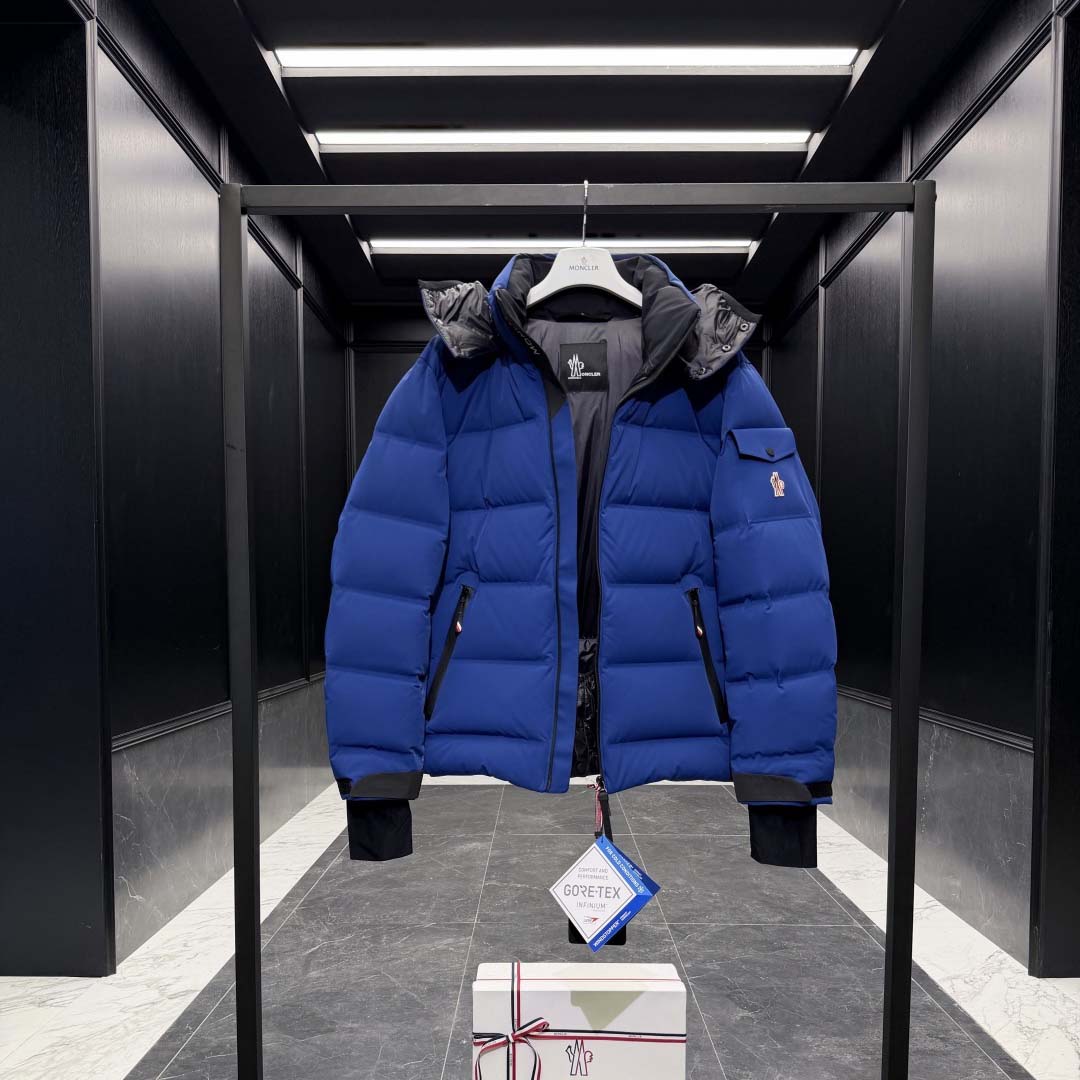 Moncler Grenoble Navy Montgetech Down Jacket - DopestKickz