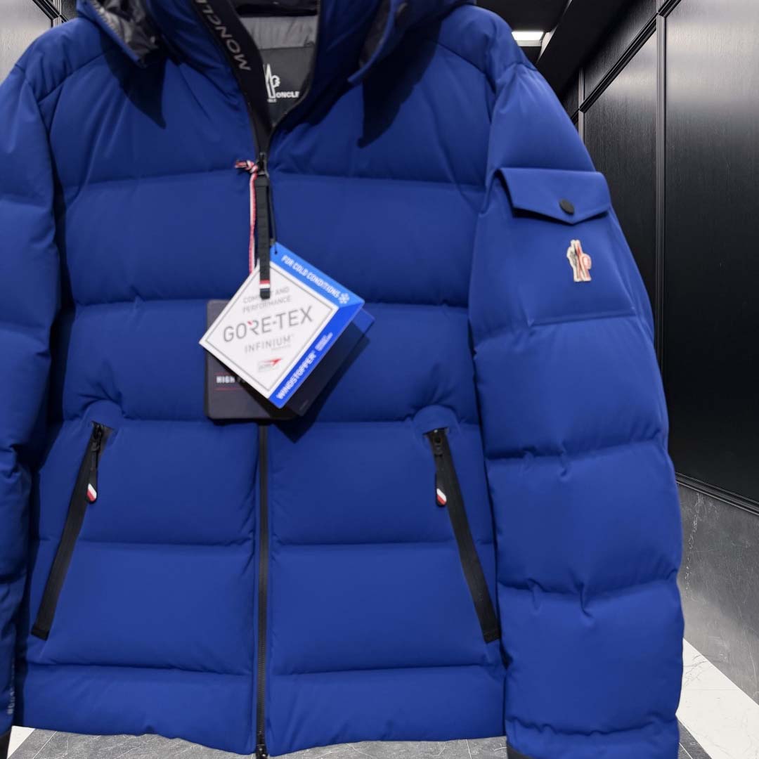 Moncler Grenoble Navy Montgetech Down Jacket - DopestKickz
