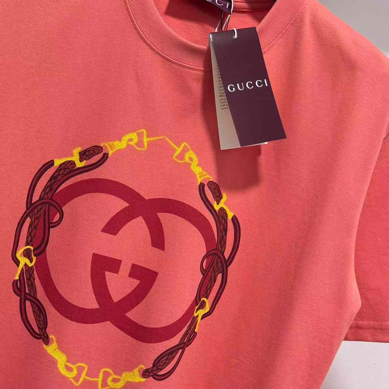 Gucci Printed Cotton Jersey T-shirt - DopestKickz
