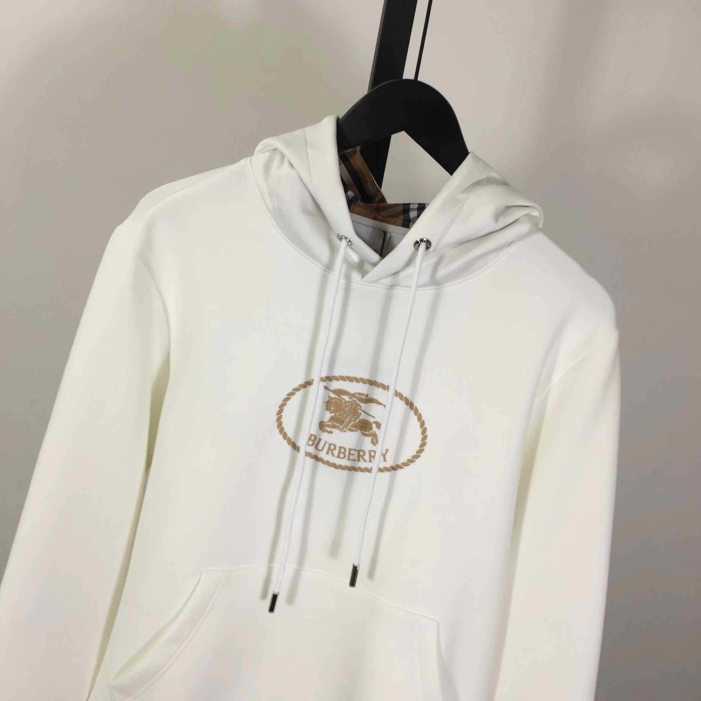 Burberry Cotton Hooded Sweatshirt - DopestKickz