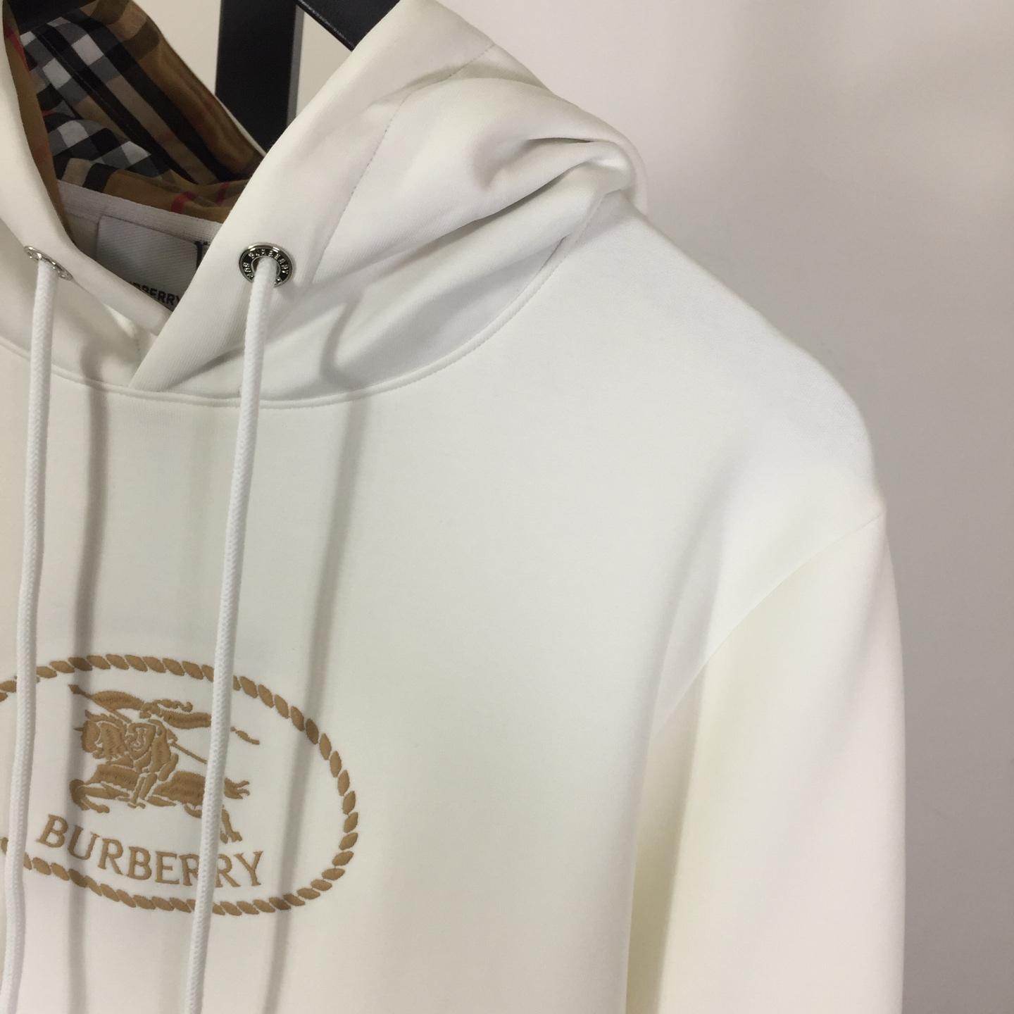 Burberry Cotton Hooded Sweatshirt - DopestKickz