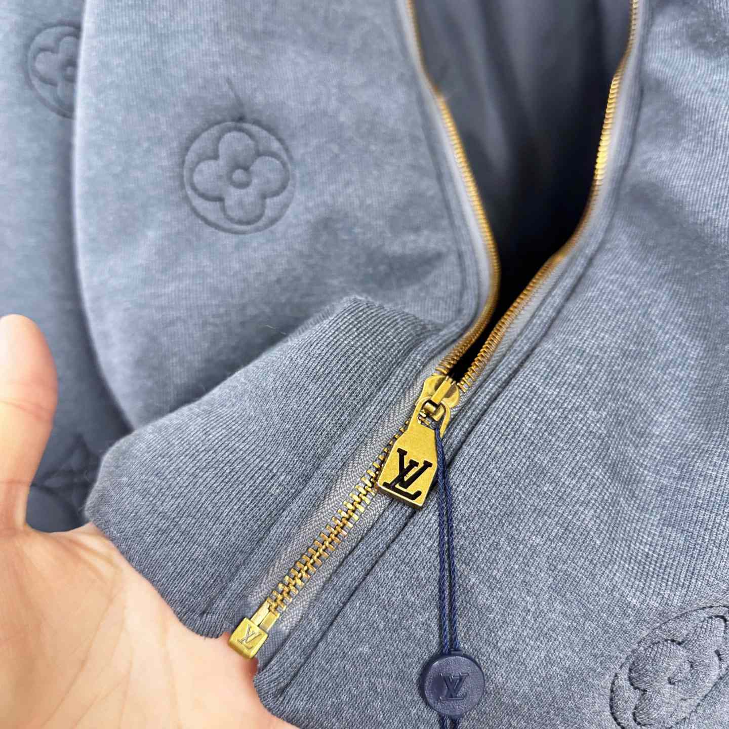 Louis Vuitton Elegant Monogram Knitted Down Blouson - DopestKickz