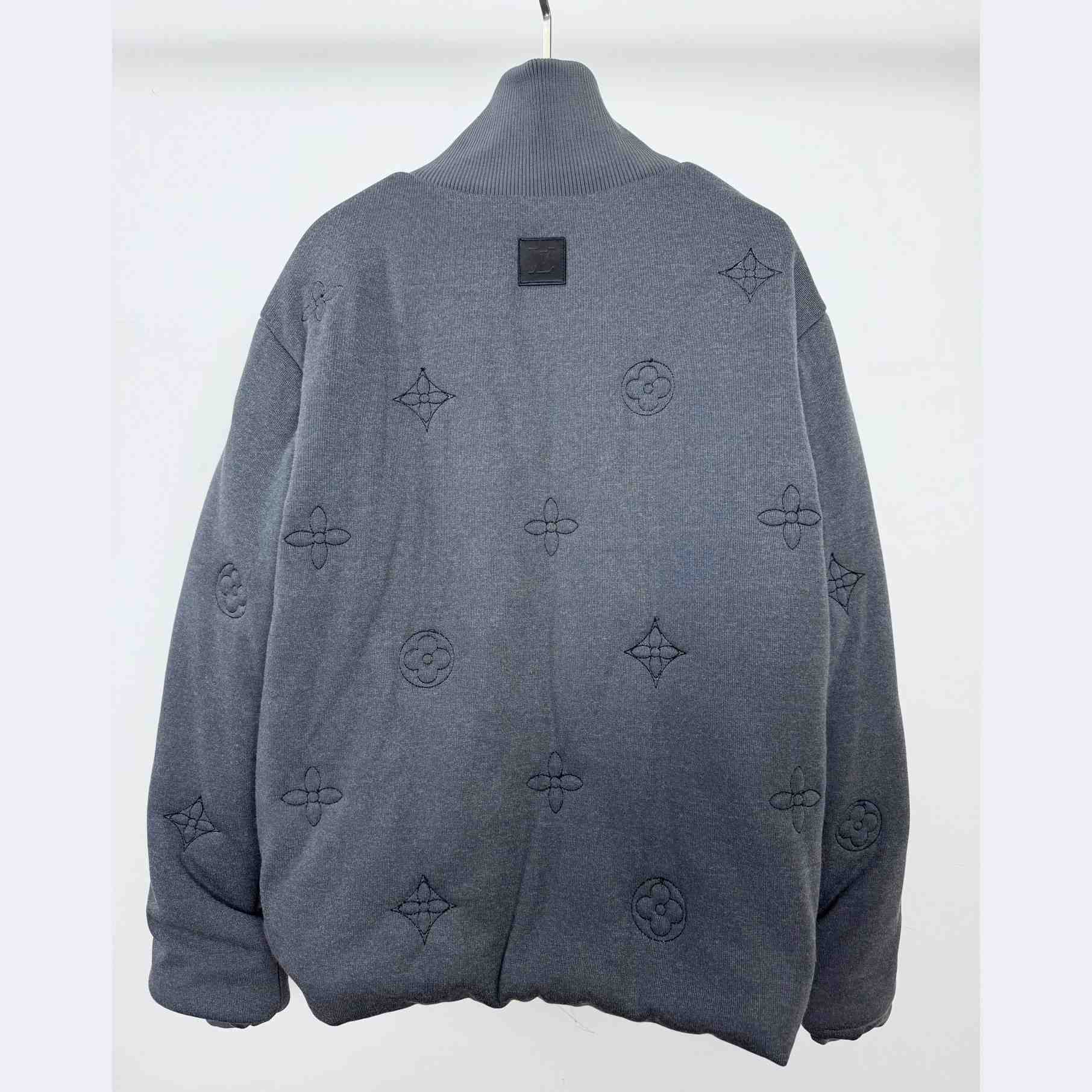 Louis Vuitton Elegant Monogram Knitted Down Blouson - DopestKickz