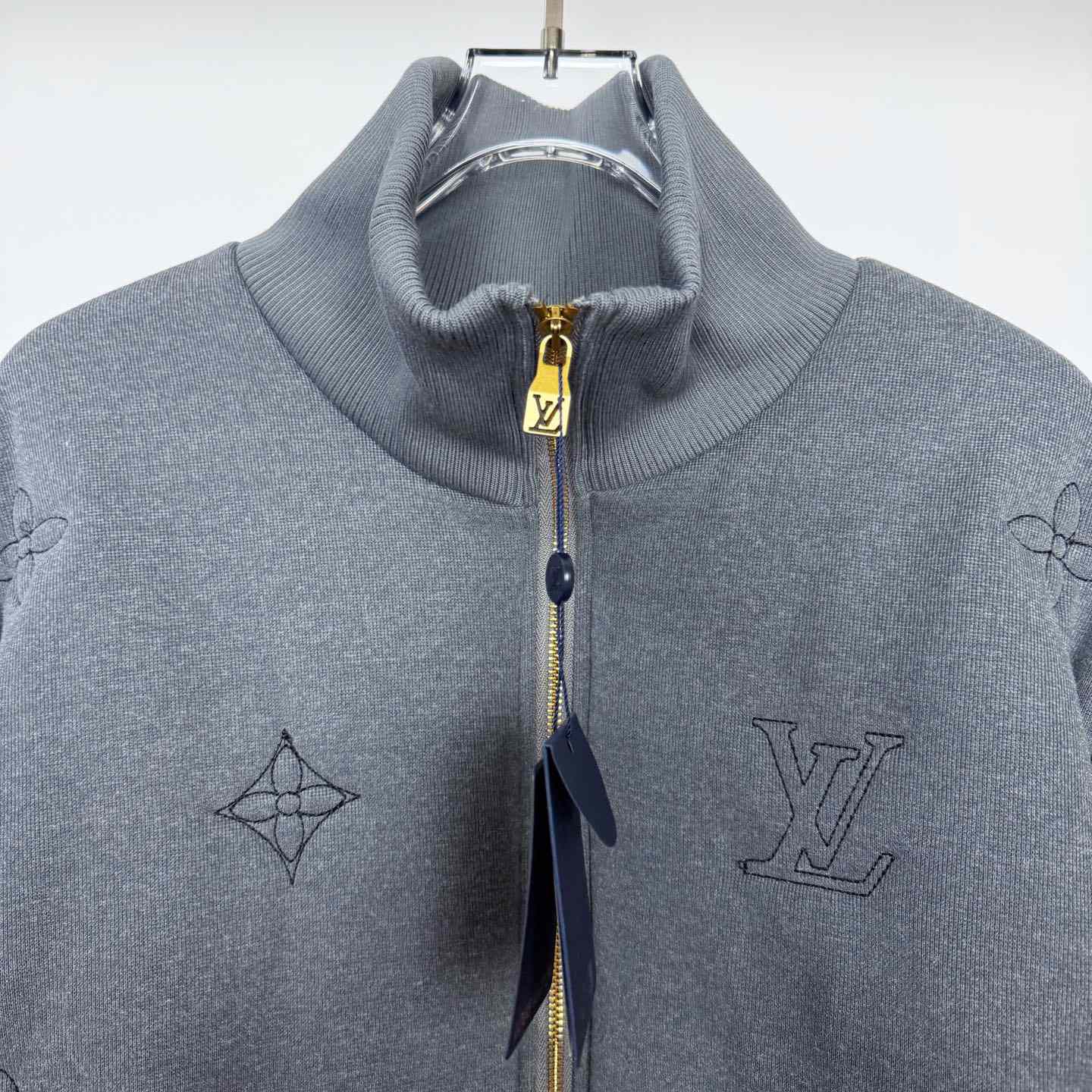 Louis Vuitton Elegant Monogram Knitted Down Blouson - DopestKickz