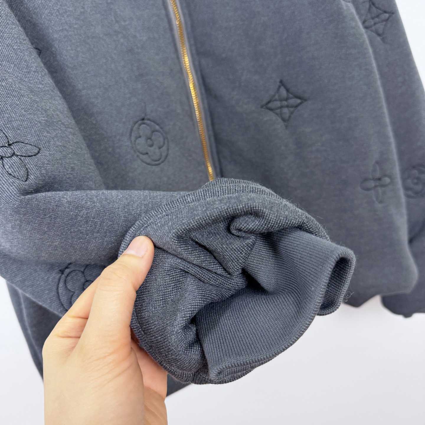 Louis Vuitton Elegant Monogram Knitted Down Blouson - DopestKickz