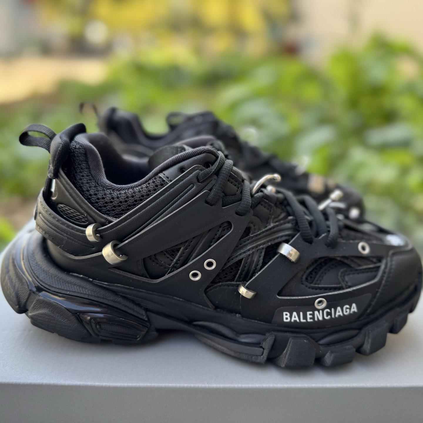Balenciaga Track piercing Sneaker In Black - DopestKickz