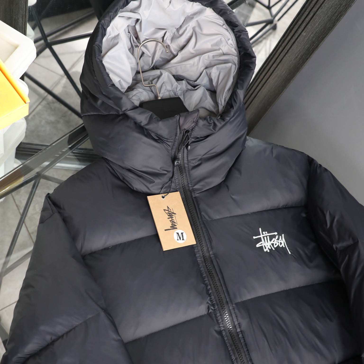Stüssy Micro Ripstop Down Parka - DopestKickz