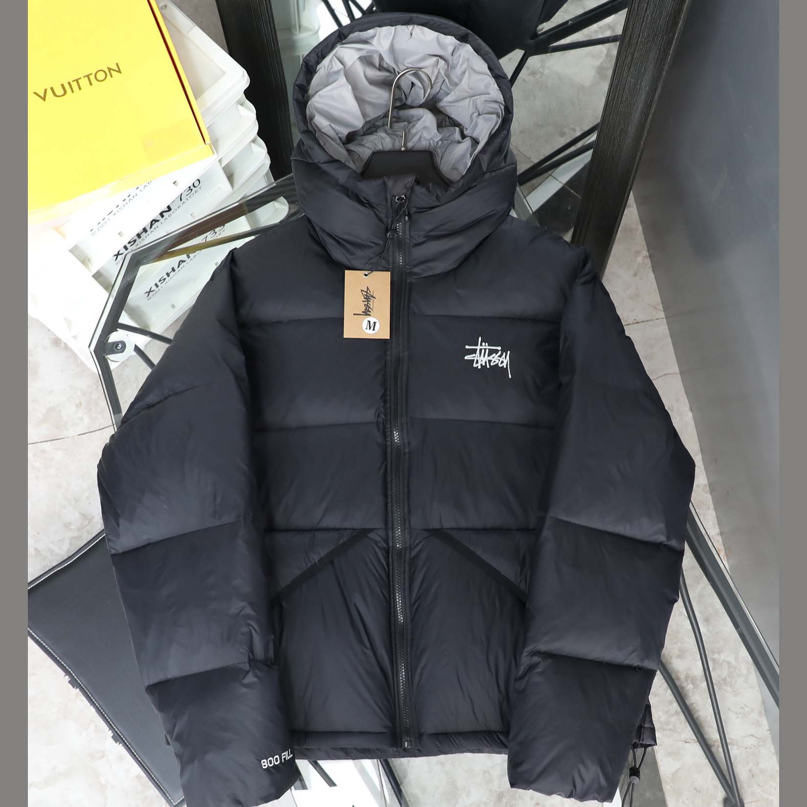 Stüssy Micro Ripstop Down Parka - DopestKickz