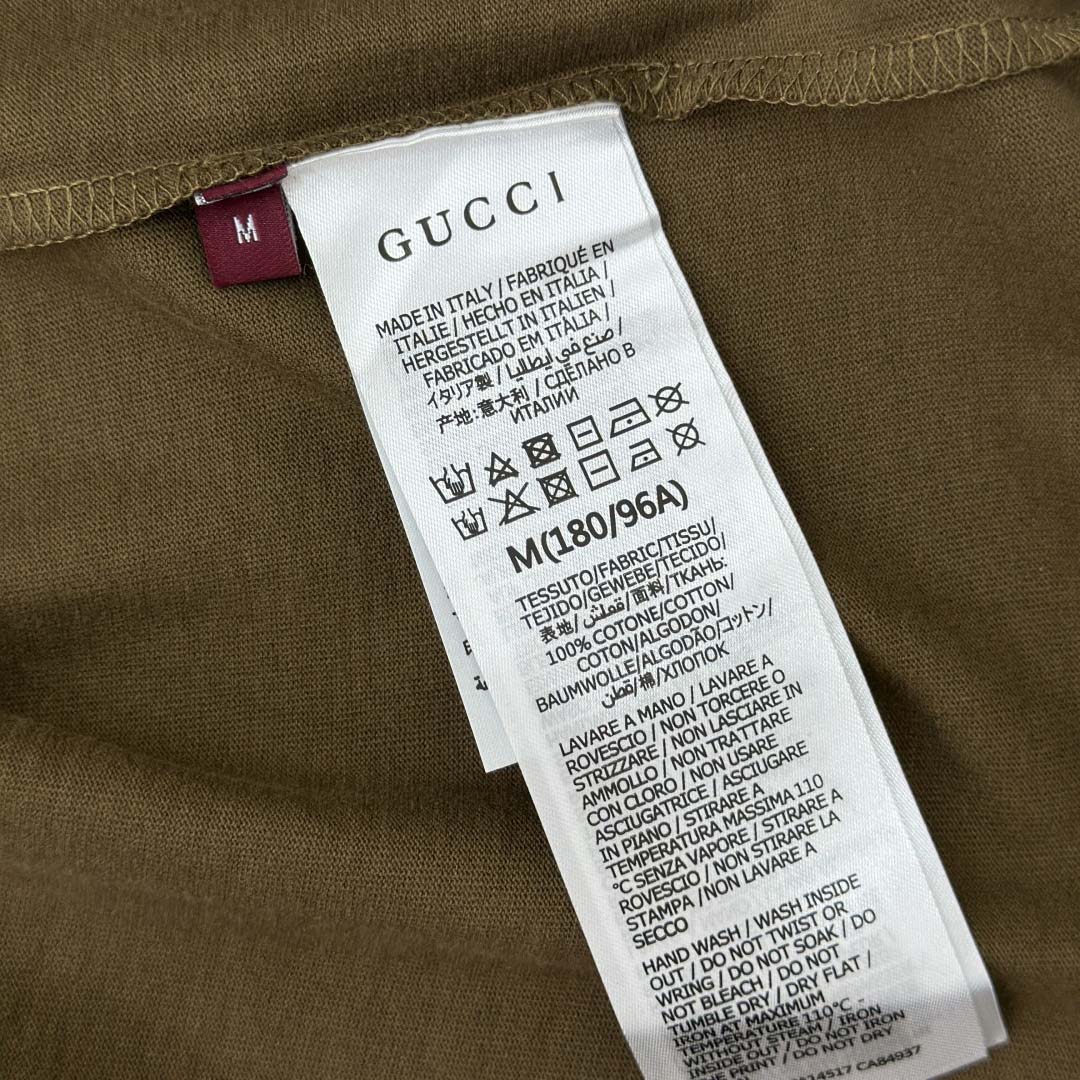 Gucci Cotton Jersey T-shirt With Print - DopestKickz