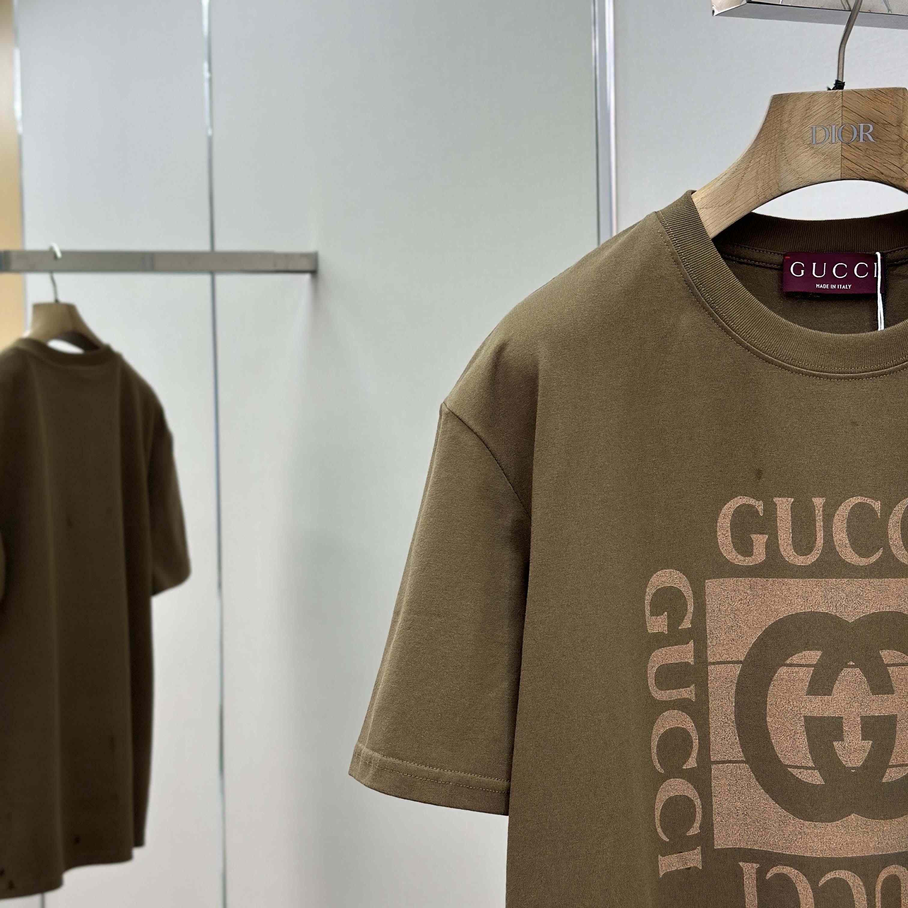 Gucci Cotton Jersey T-shirt With Print - DopestKickz