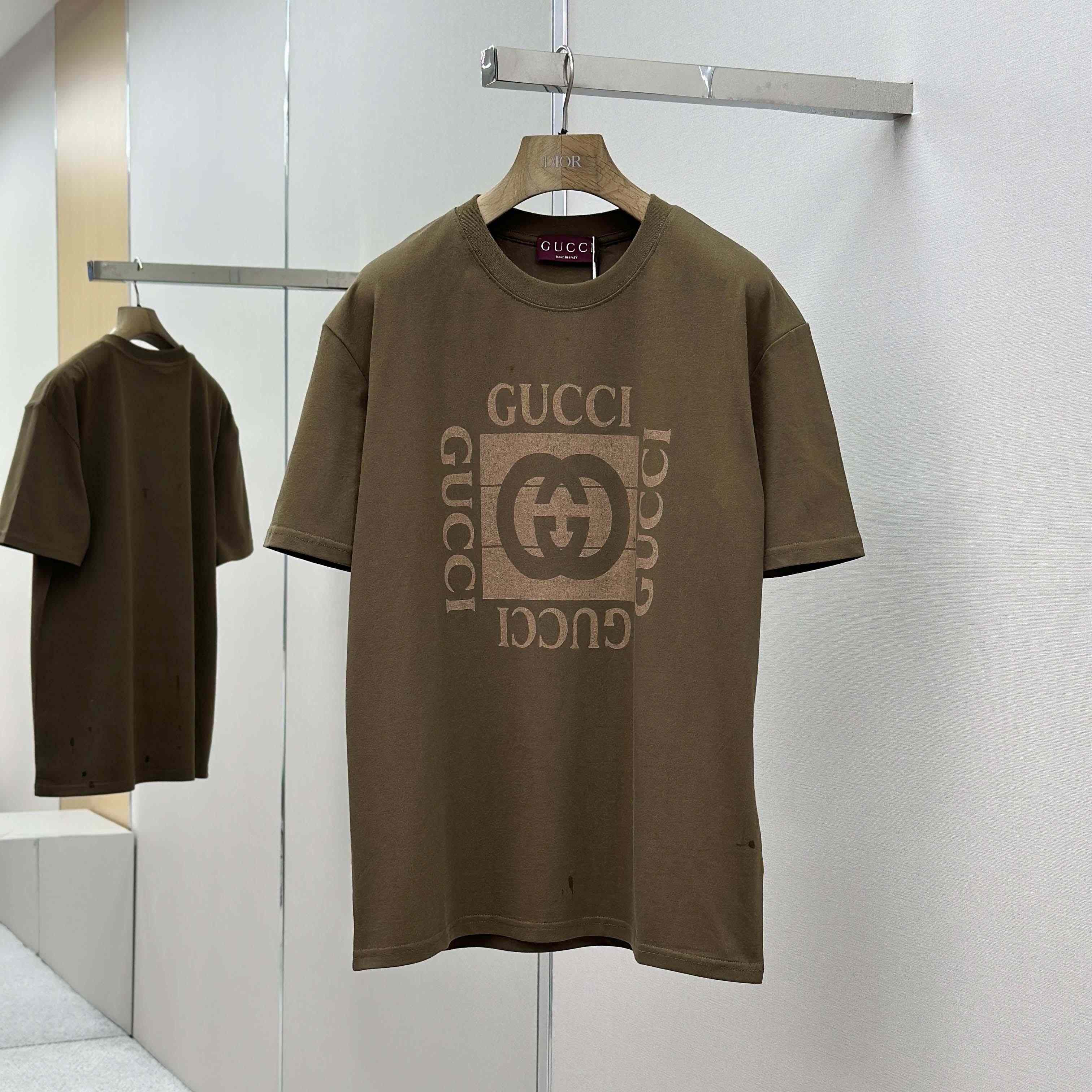 Gucci Cotton Jersey T-shirt With Print - DopestKickz
