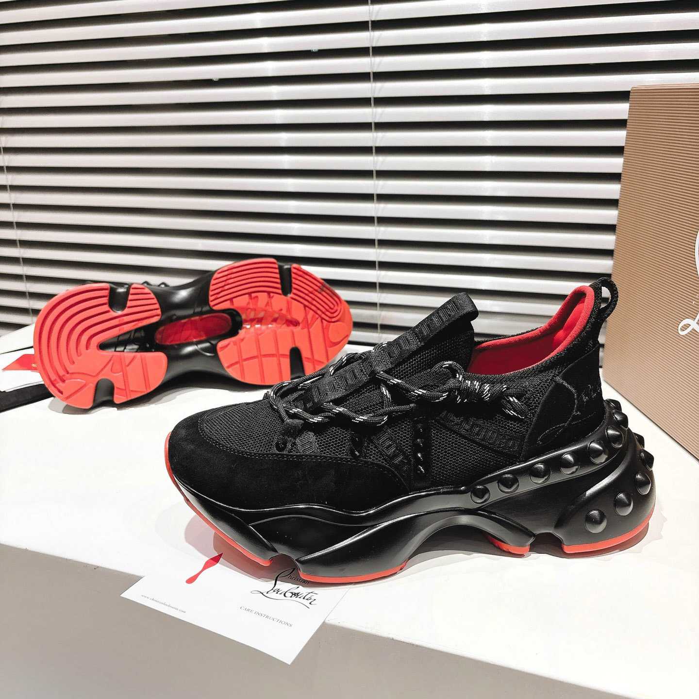 Christian Louboutin Trailnrun Running Sneakers  - DopestKickz