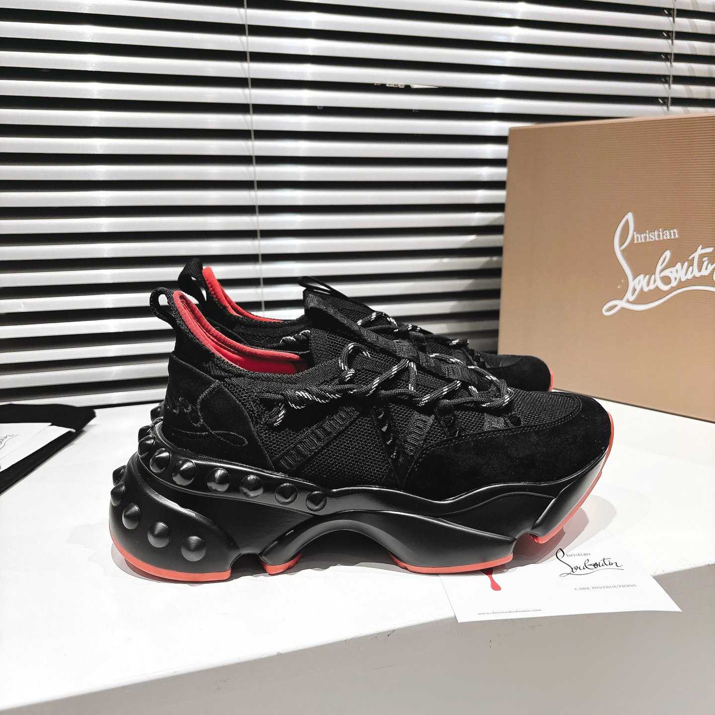 Christian Louboutin Trailnrun Running Sneakers  - DopestKickz