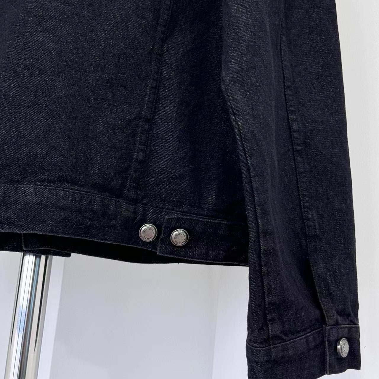 Louis Vuitton Monogram Destroy Denim Trucker Jacket - DopestKickz