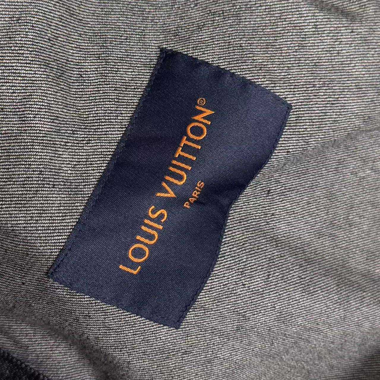 Louis Vuitton Monogram Destroy Denim Trucker Jacket - DopestKickz