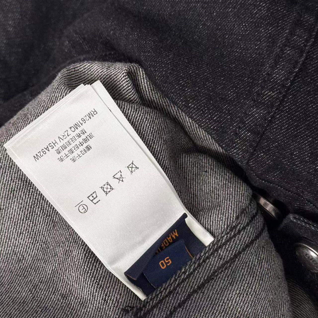 Louis Vuitton Monogram Destroy Denim Trucker Jacket - DopestKickz