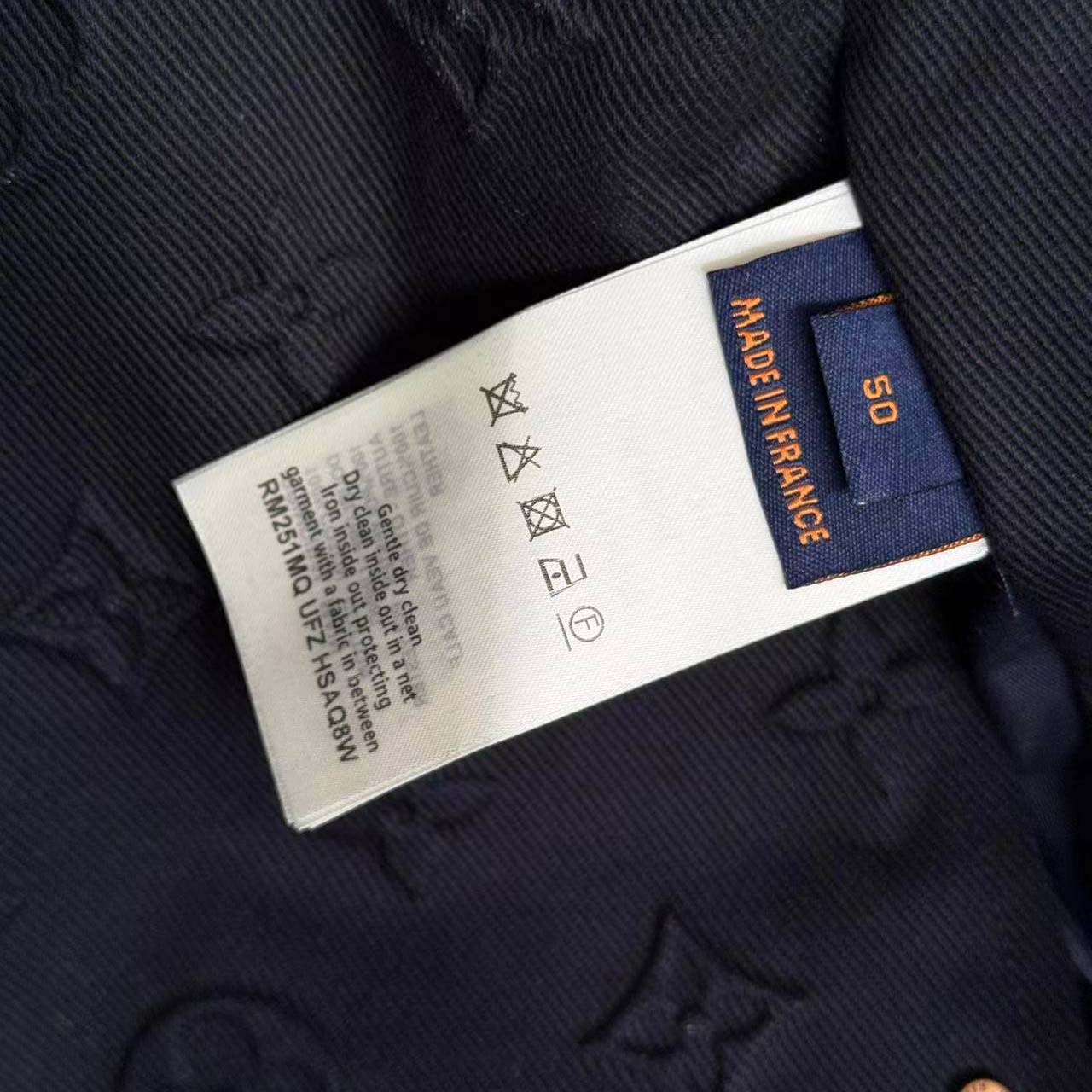 Louis Vuitton Embossed Monogram Cotton Varsity Jacket   - DopestKickz