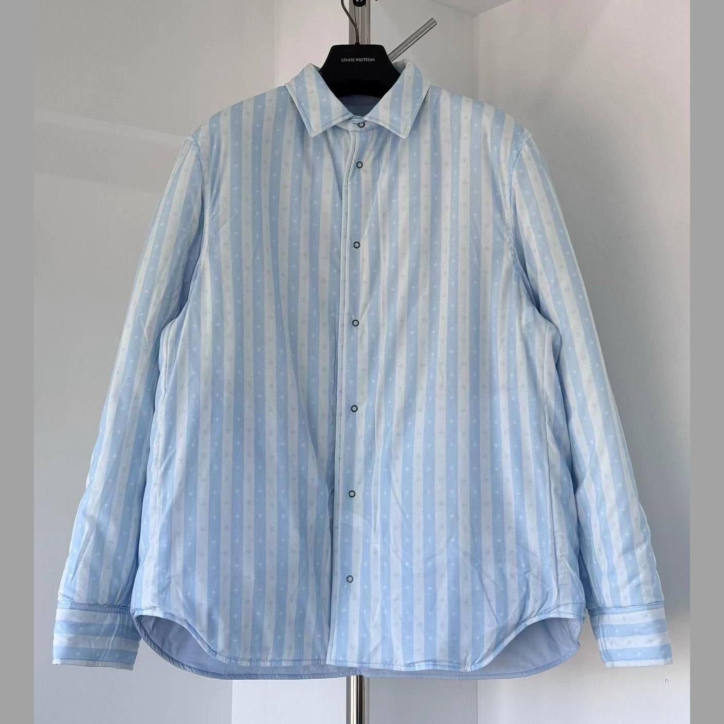 Louis Vuitton Reversible Padded Long-Sleeved Overshirt - DopestKickz