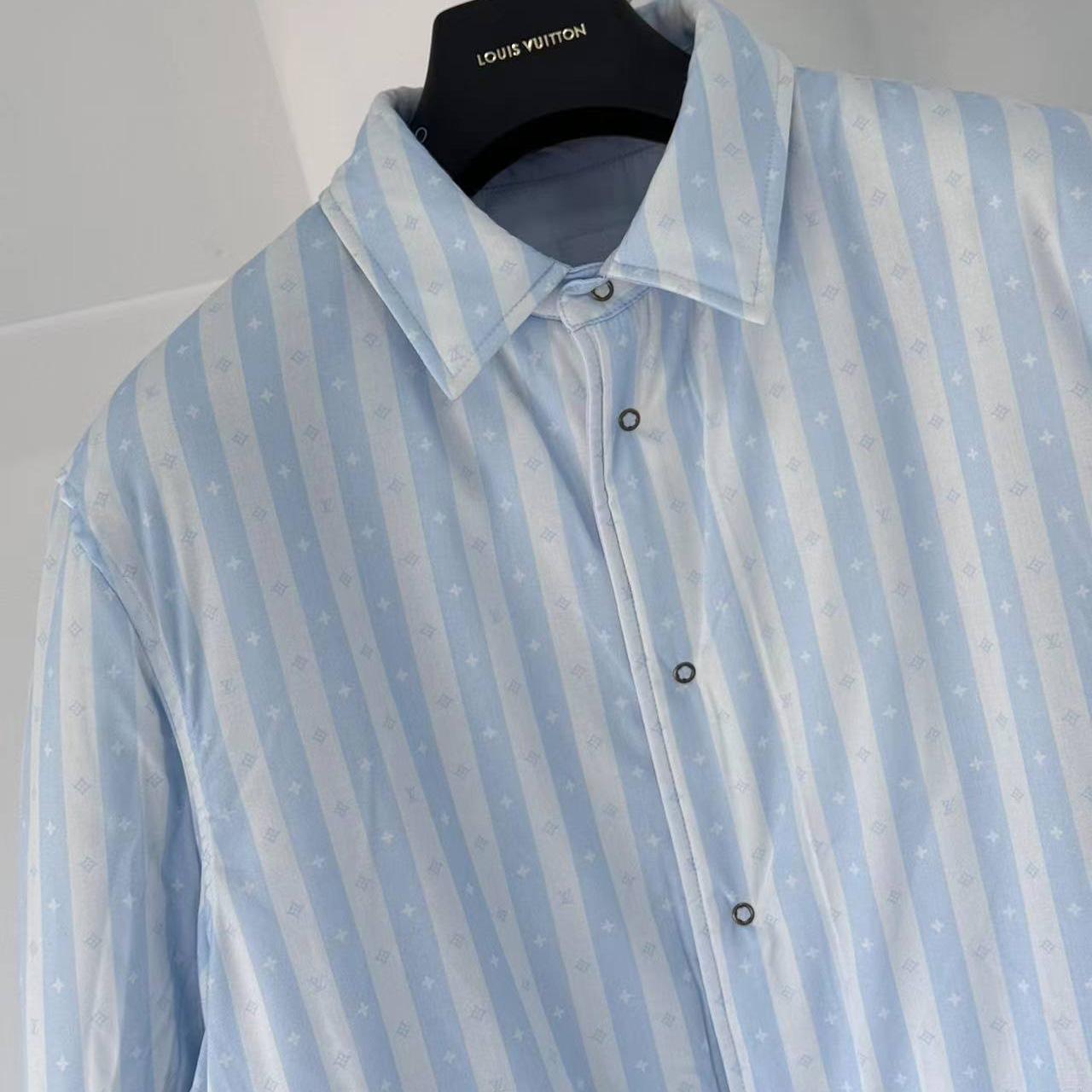 Louis Vuitton Reversible Padded Long-Sleeved Overshirt - DopestKickz