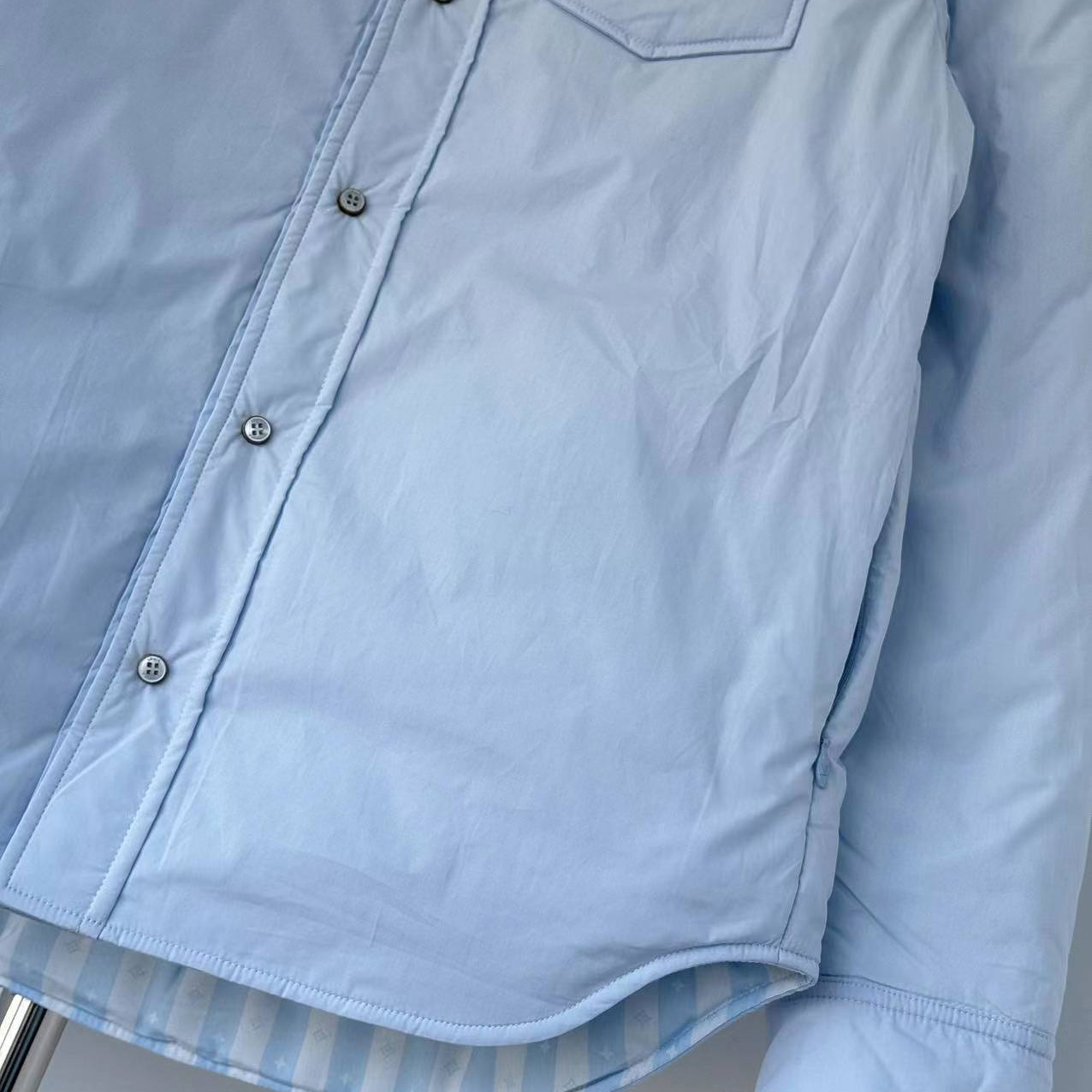 Louis Vuitton Reversible Padded Long-Sleeved Overshirt - DopestKickz