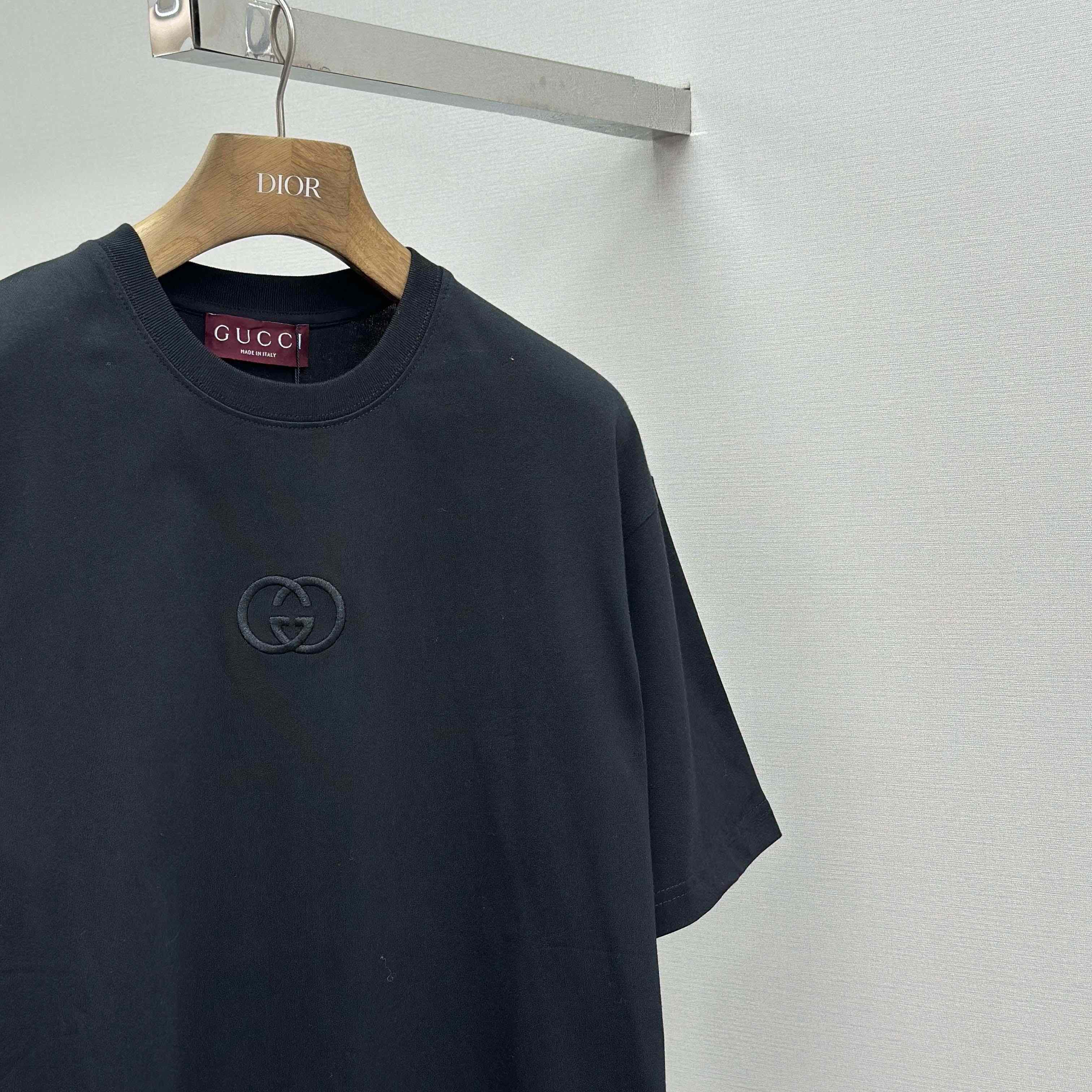 Gucci Cotton Jersey T-shirt With Embroidery - DopestKickz