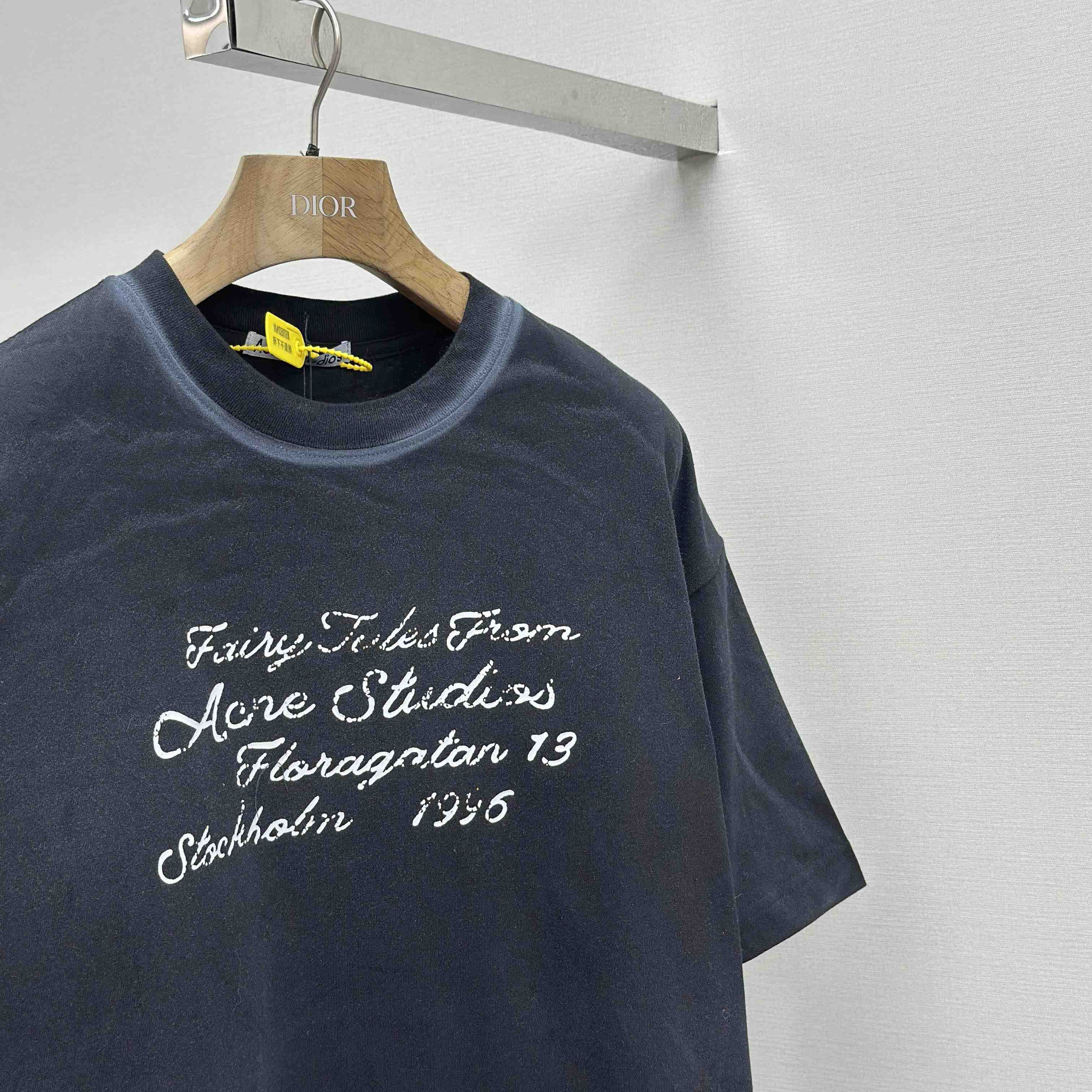 Acne Studios Logo T-shirt  - DopestKickz