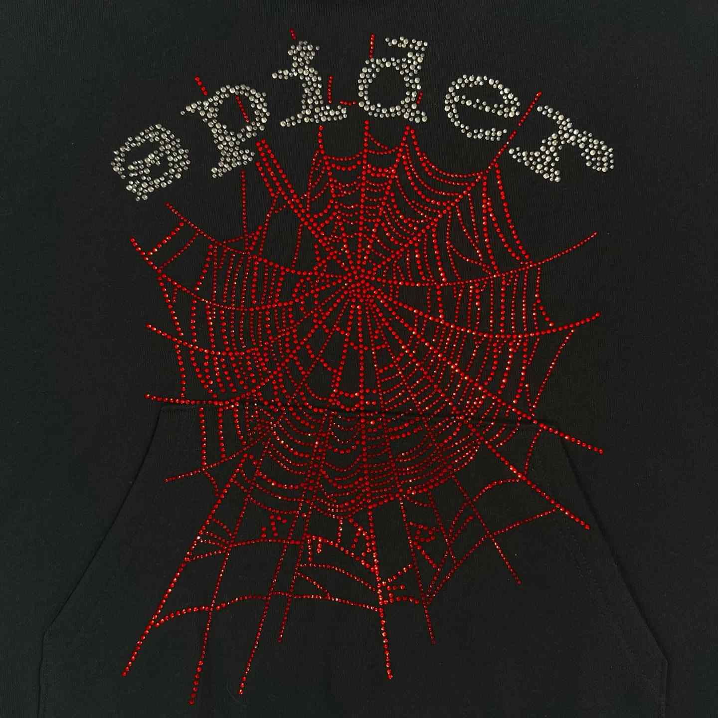  Sp5der OG Rhinestone Hoodie - DopestKickz