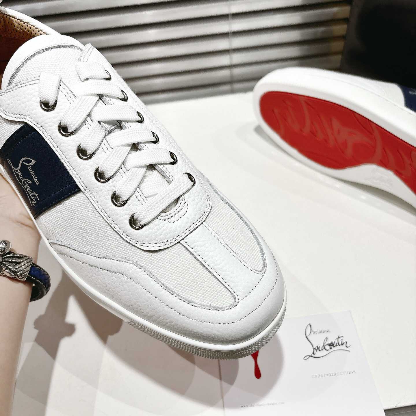 Christian Louboutin Retero Sneakers - DopestKickz