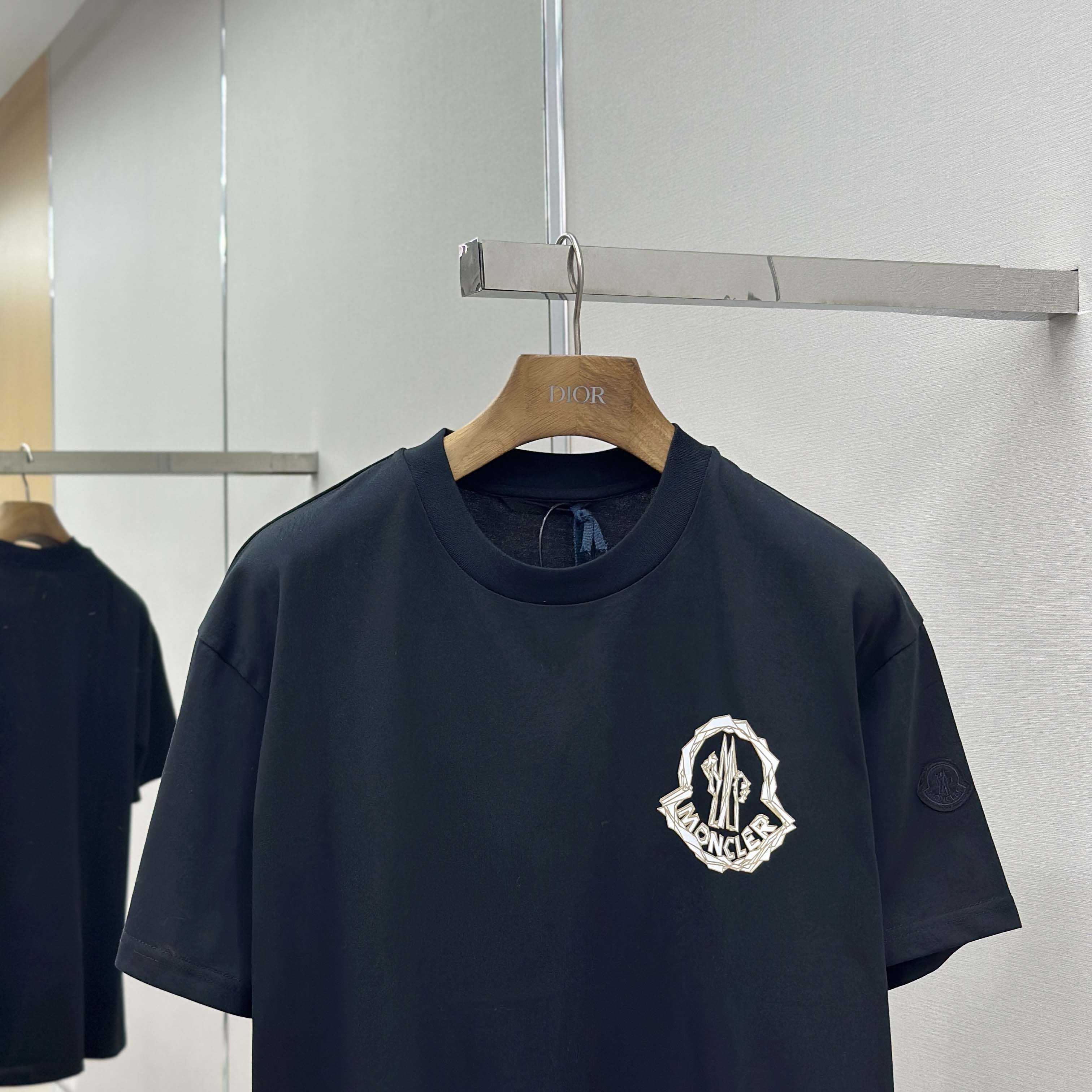 Moncler Cotton Crew-neck T-shirt - DopestKickz