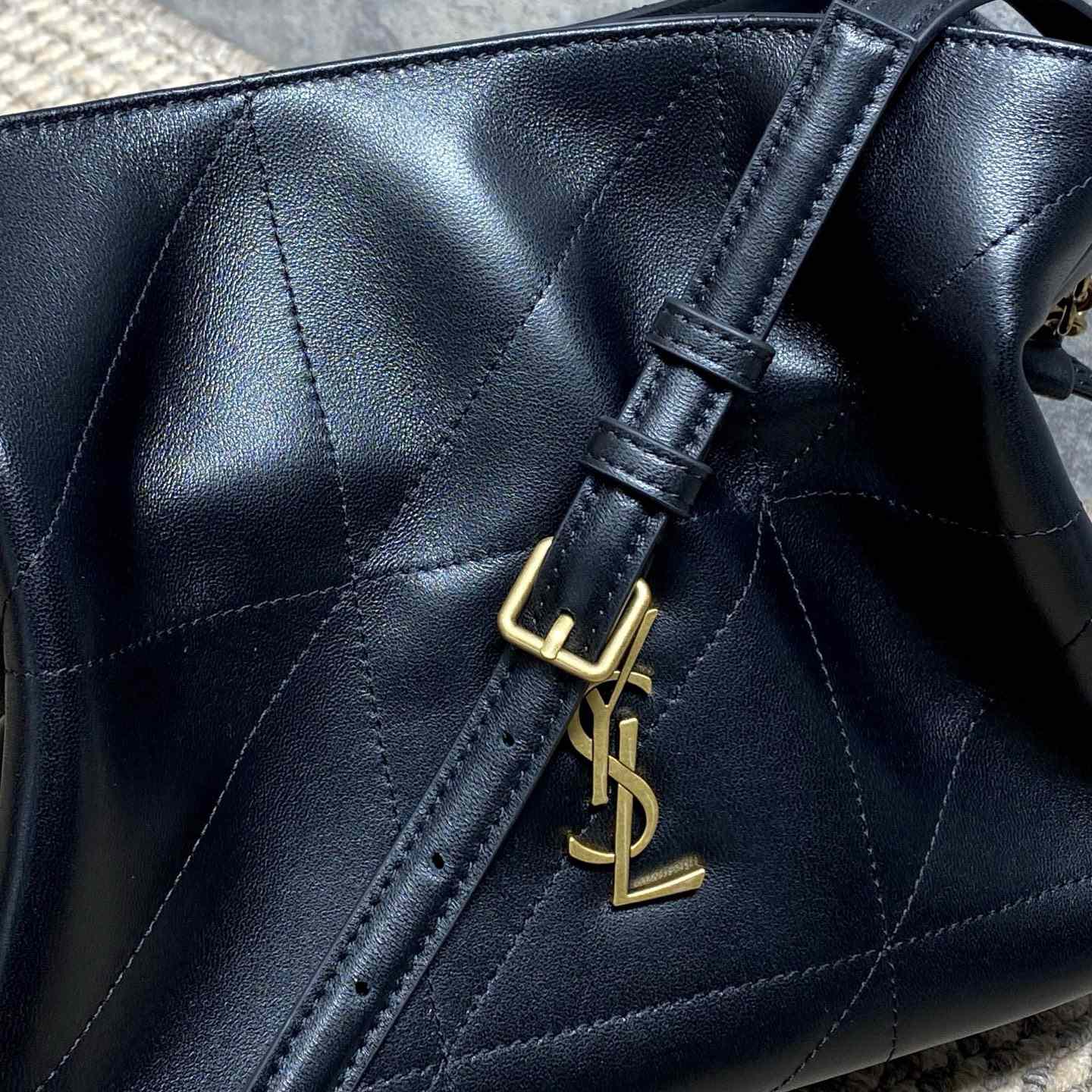 Saint Laurent Jamie Shoulder Pouch In Lambskin - DopestKickz